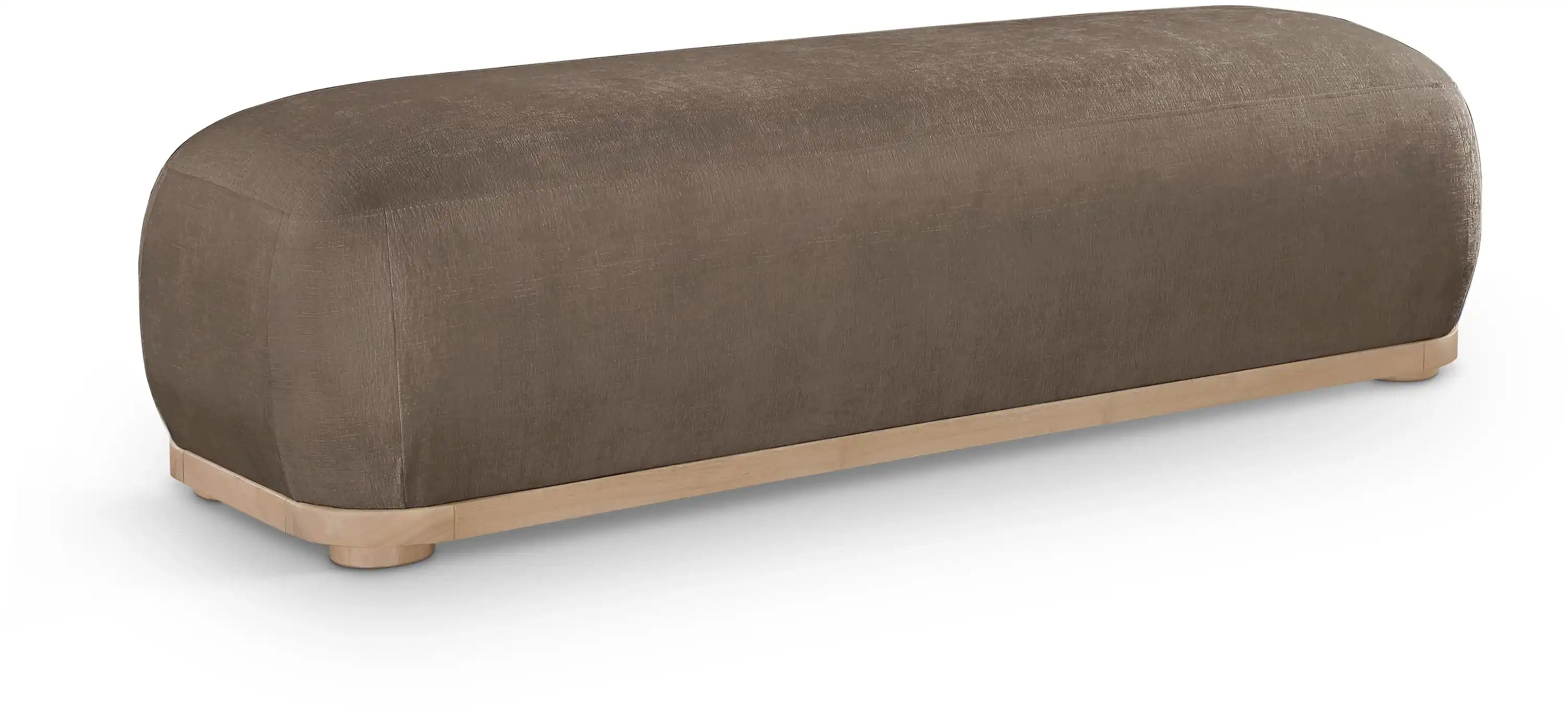 Calum - Bench - Light Brown Frame - Best Buy Furniture