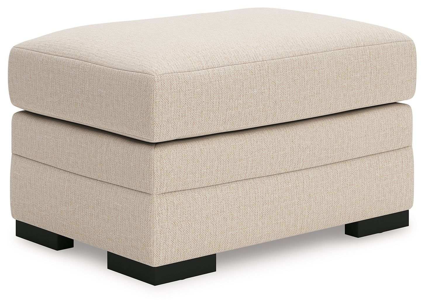 Lango - Ottoman - Jute - Best Buy Furniture