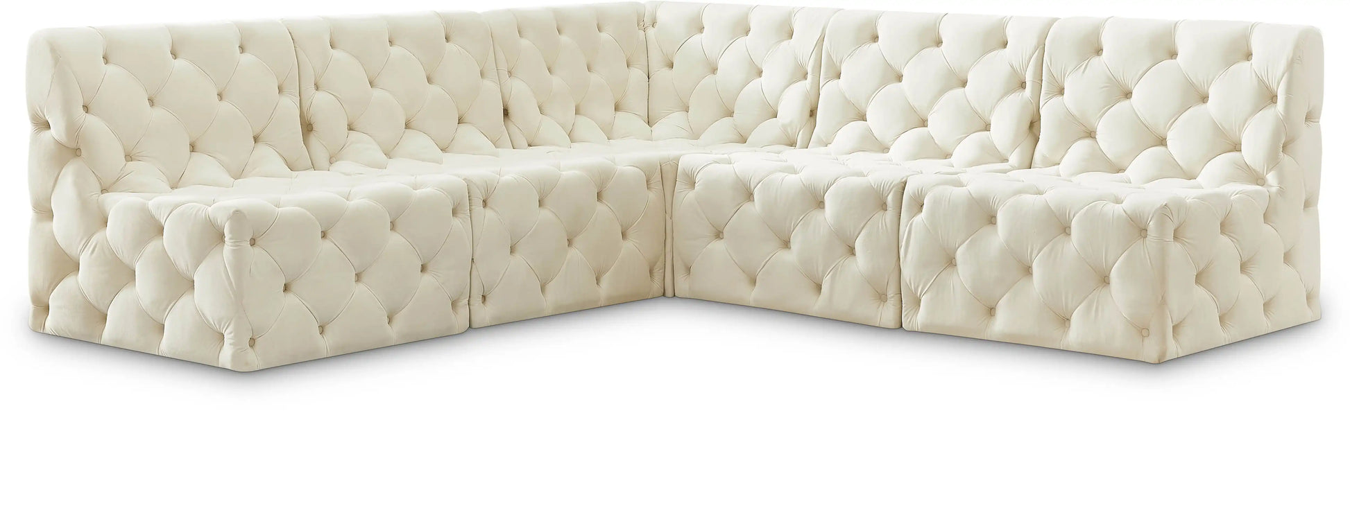 Tuft - 5 Piece Modular Sectional - Best Buy Furniture