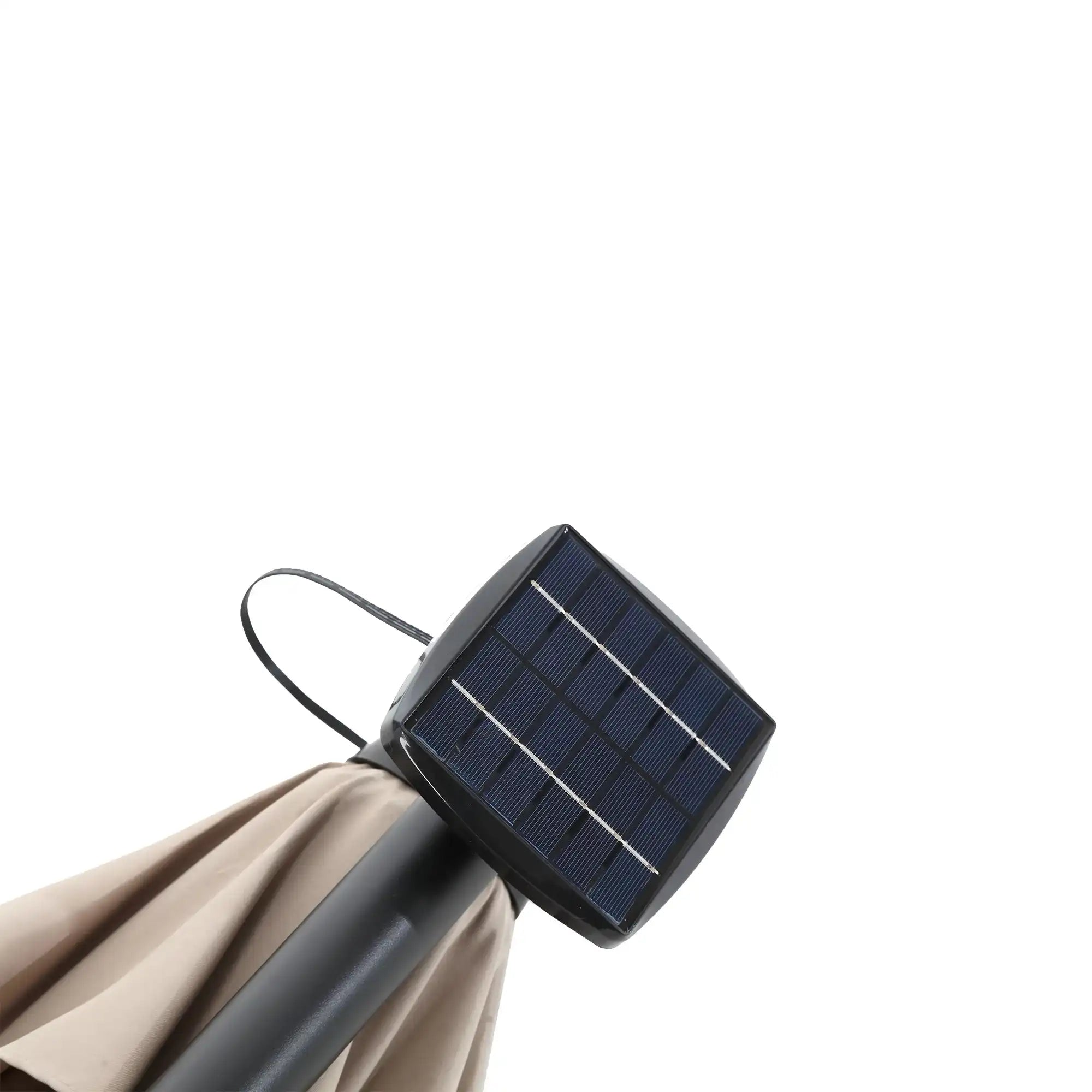Solar LED Patio Umbrella | Large Outdoor Umbrella - Best Buy Furniture