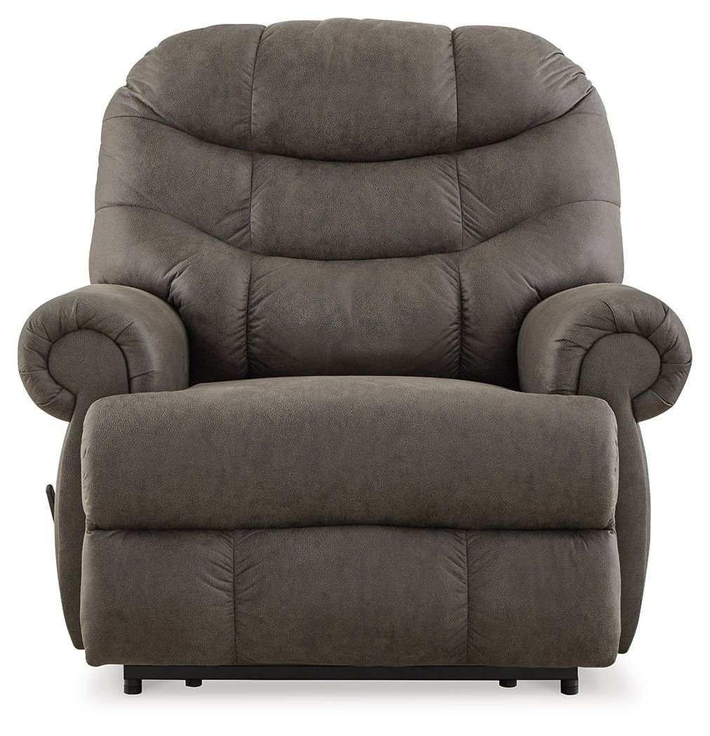 Camera Time - Zero Wall Recliner - Gunmetal - Best Buy Furniture