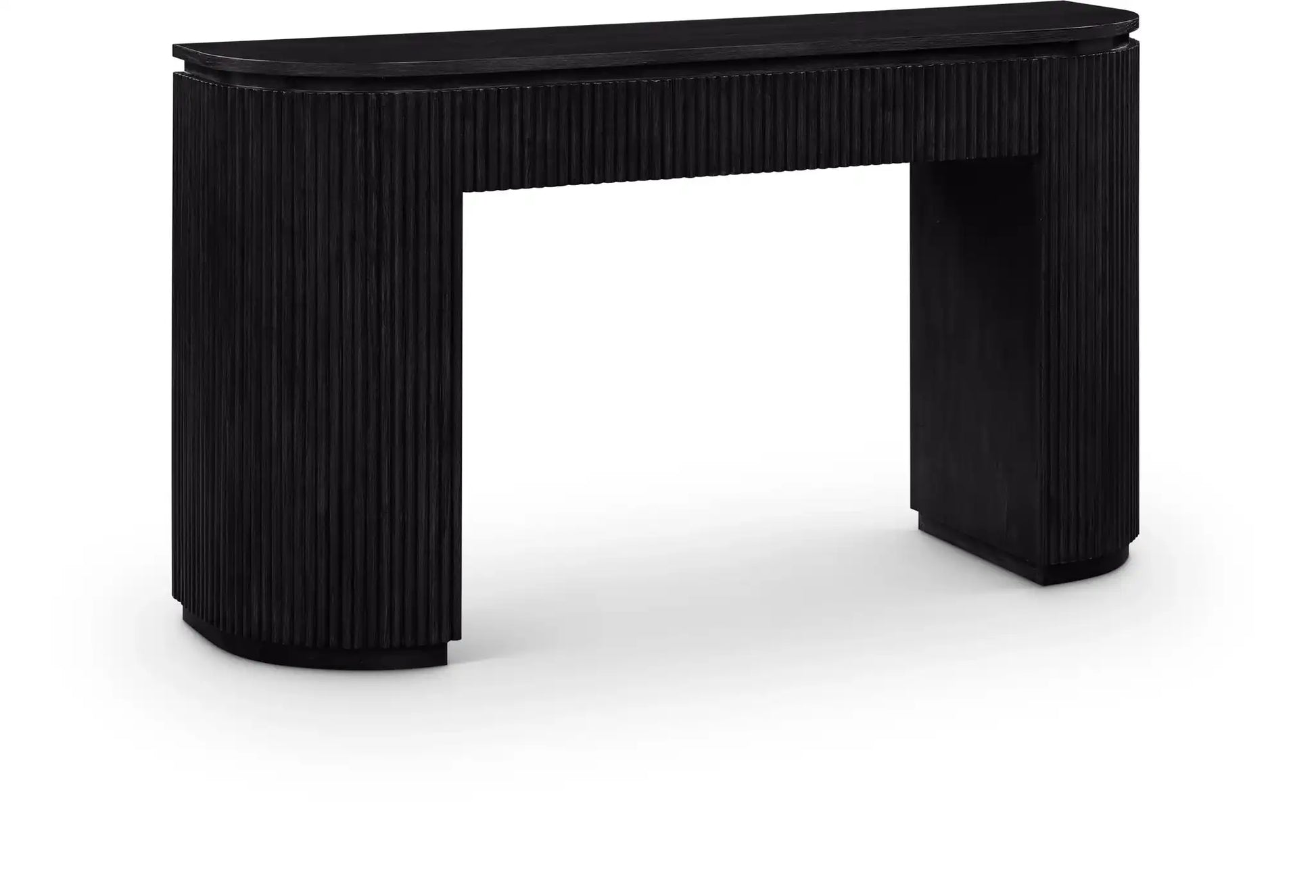 Astrid - Solid Wood And Oak Veneer Console Table - Best Buy Furniture