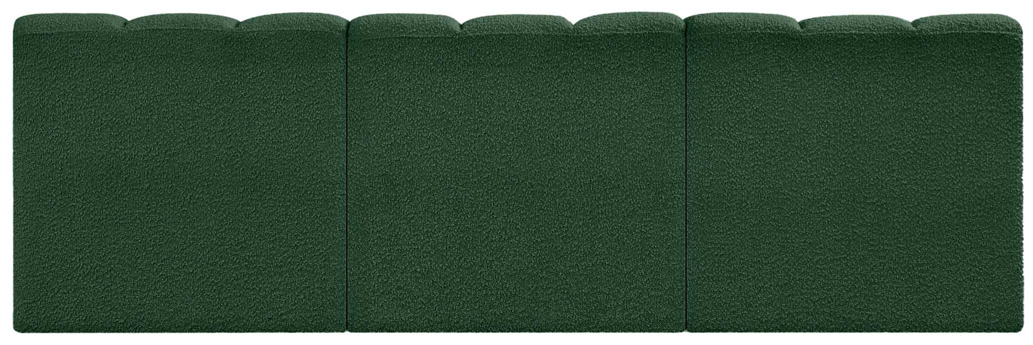 Arc - Boucle Fabric 3 Seats Modular Sofa