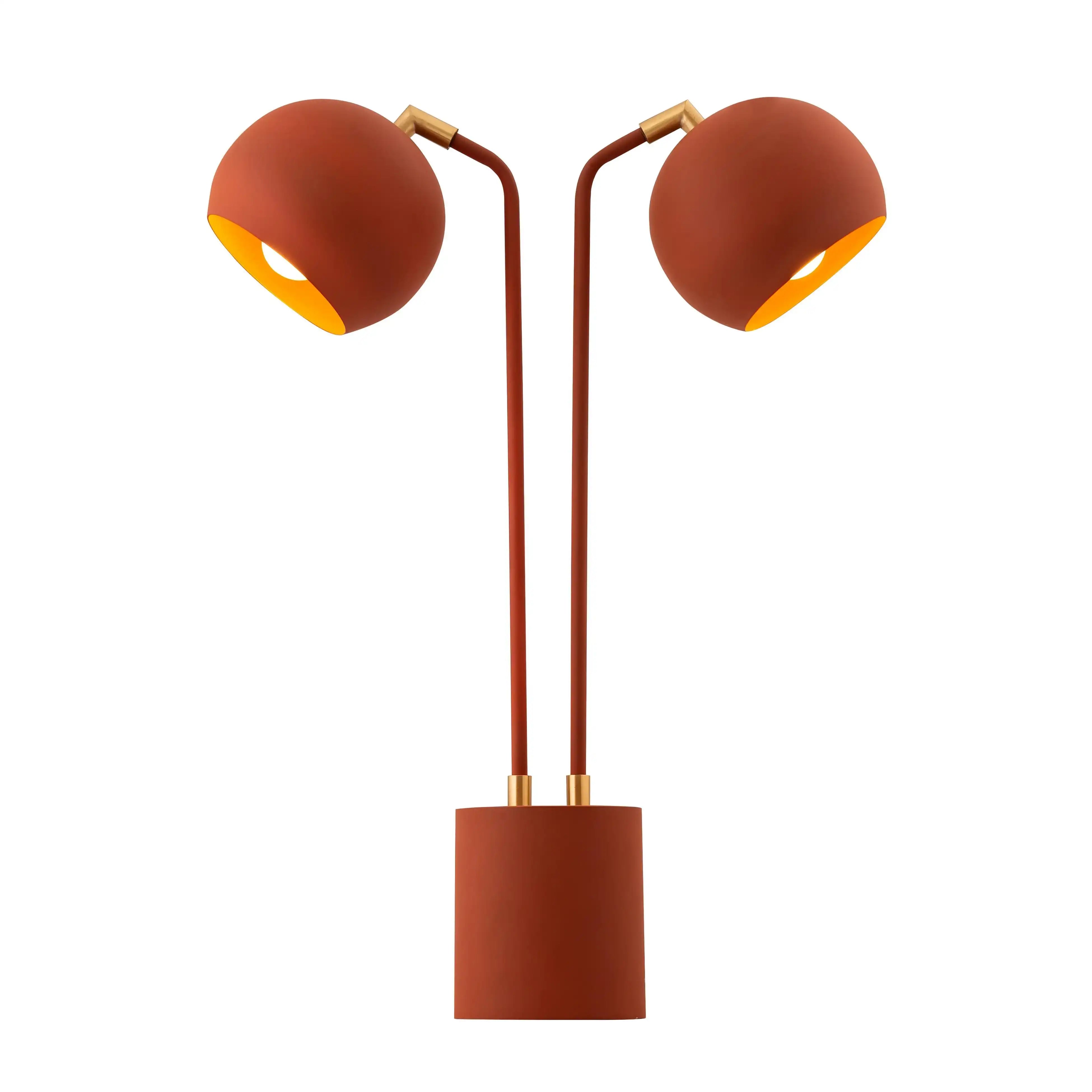 Hubli - Table Lamp - Red - Best Buy Furniture