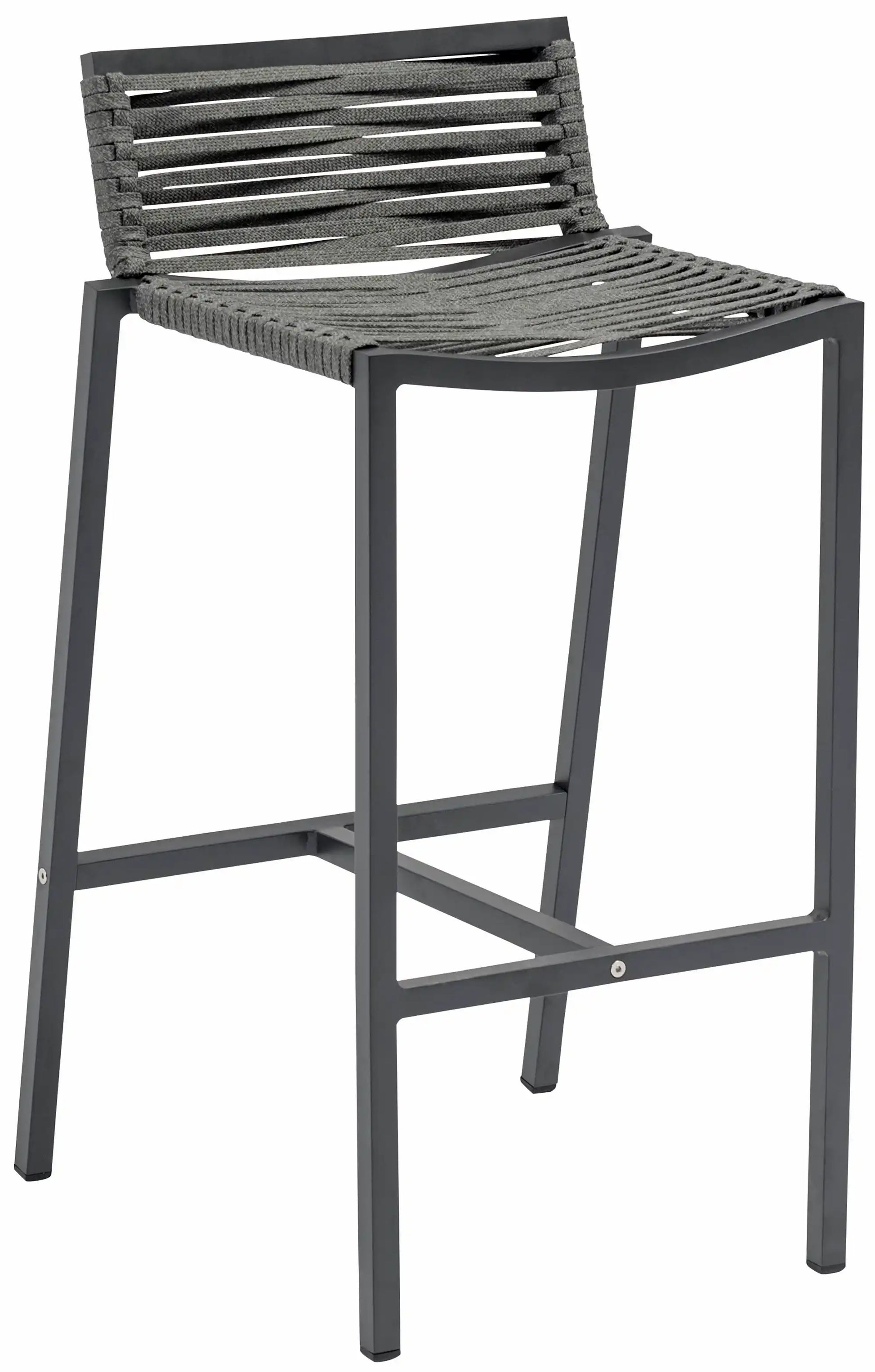 Maldives - Rope Outdoor Patio Bar Stool (Set of 2) - Best Buy Furniture