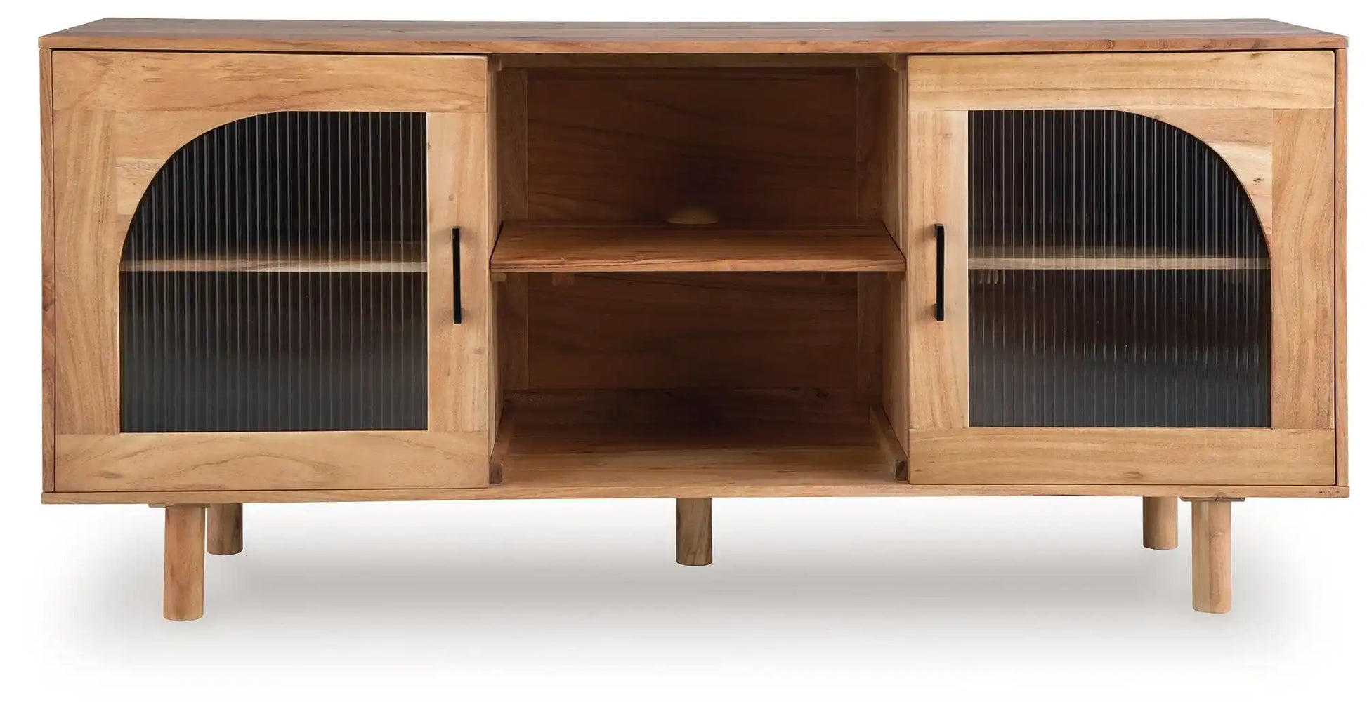Adway - Accent Cabinet - Natural Brown - Best Buy Furniture