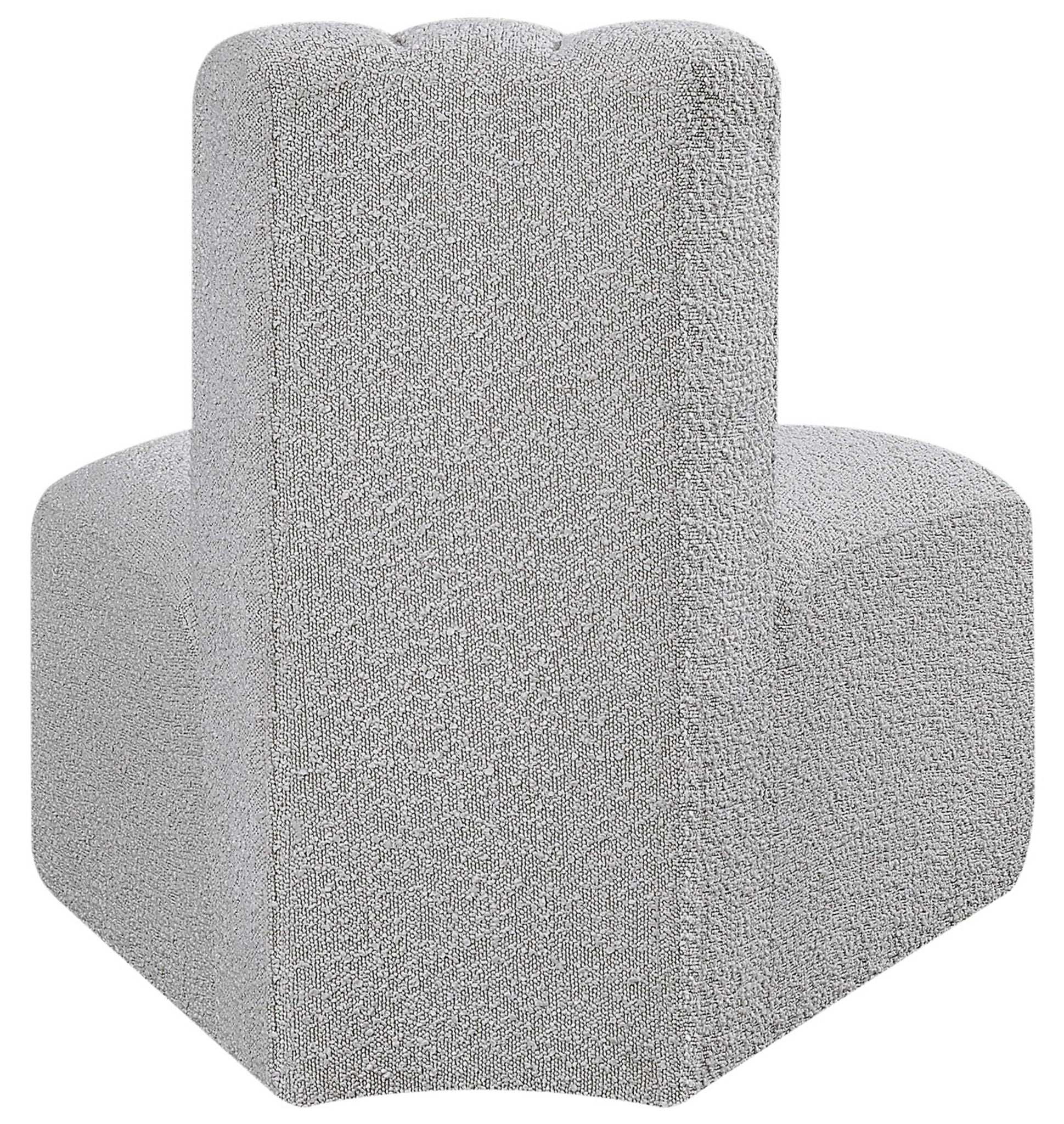 Arc - Boucle Fabric Reverse Corner