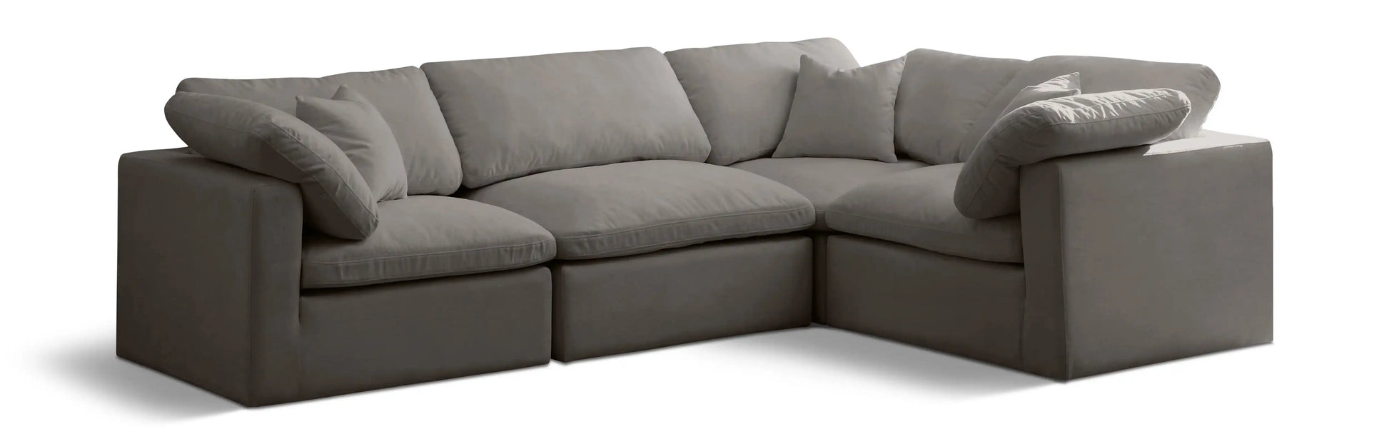 Plush - 4 Piece Modular Sectional - Best Buy Furniture