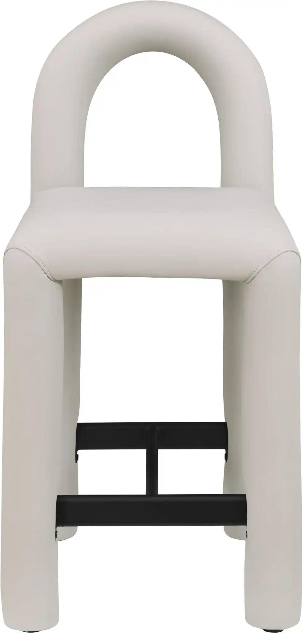 Amari - Faux Leather Stool