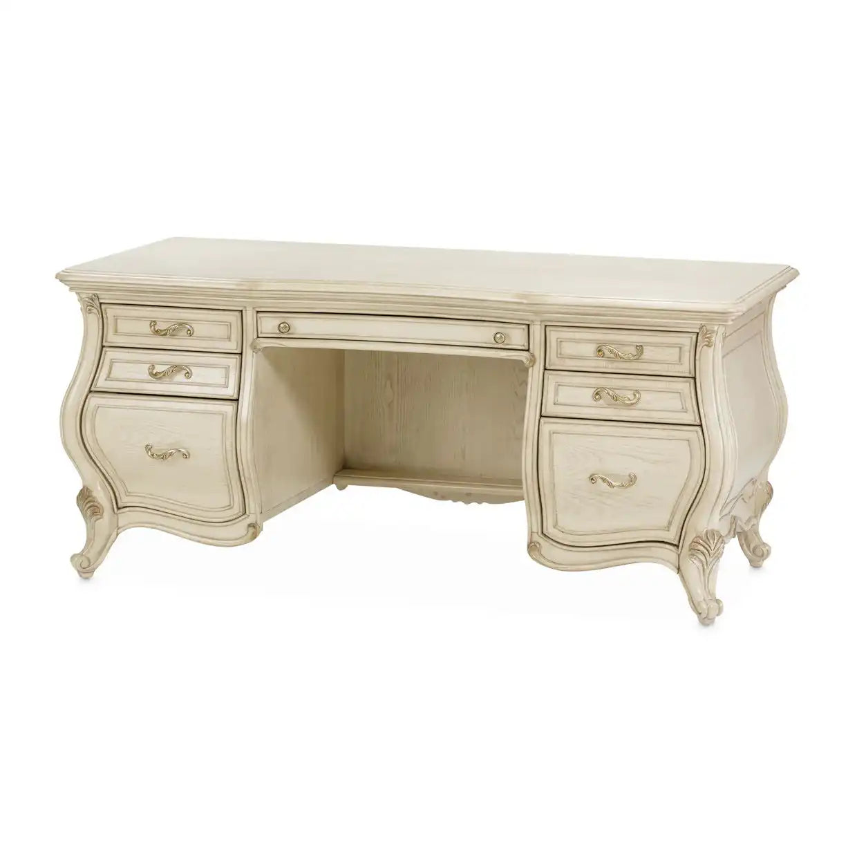 Platine de Royale - Desk - Champagne - Best Buy Furniture
