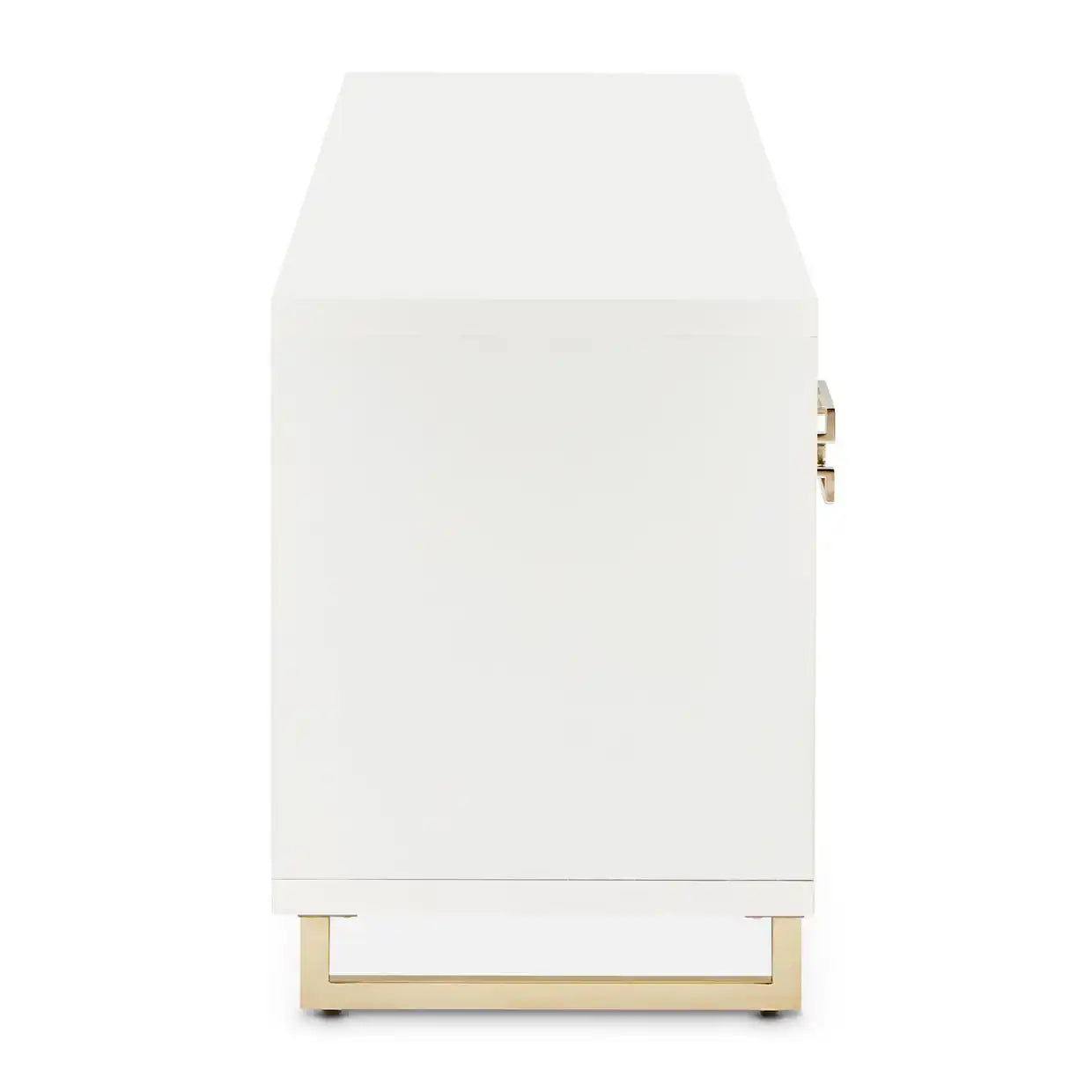 Palm Gate - Media Cabinet - Cloud White - Best Buy Furniture