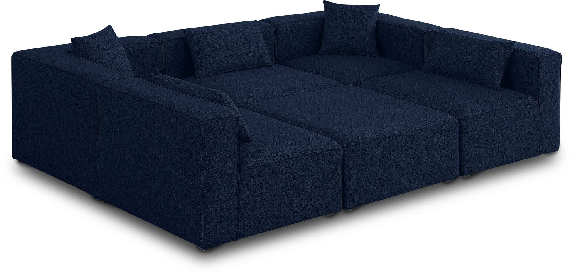 Cube - Linen 6 Piece Modular Sectional - Best Buy Furniture