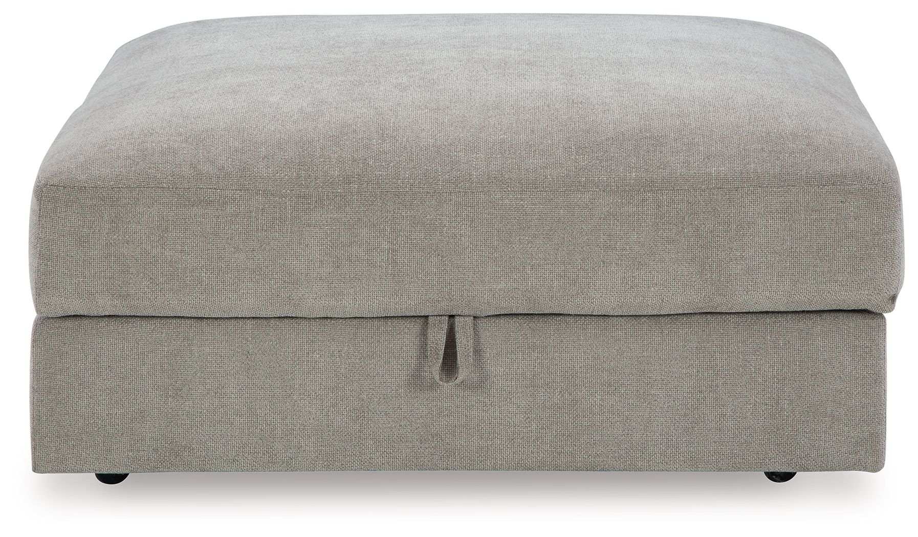 Aslan Court - Ottoman With Storage - Pebble - Best Buy Furniture