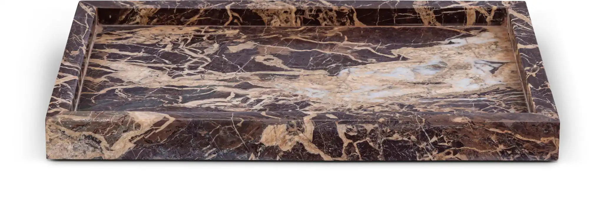 Barletta - Marble Rectangular Tray - Best Buy Furniture