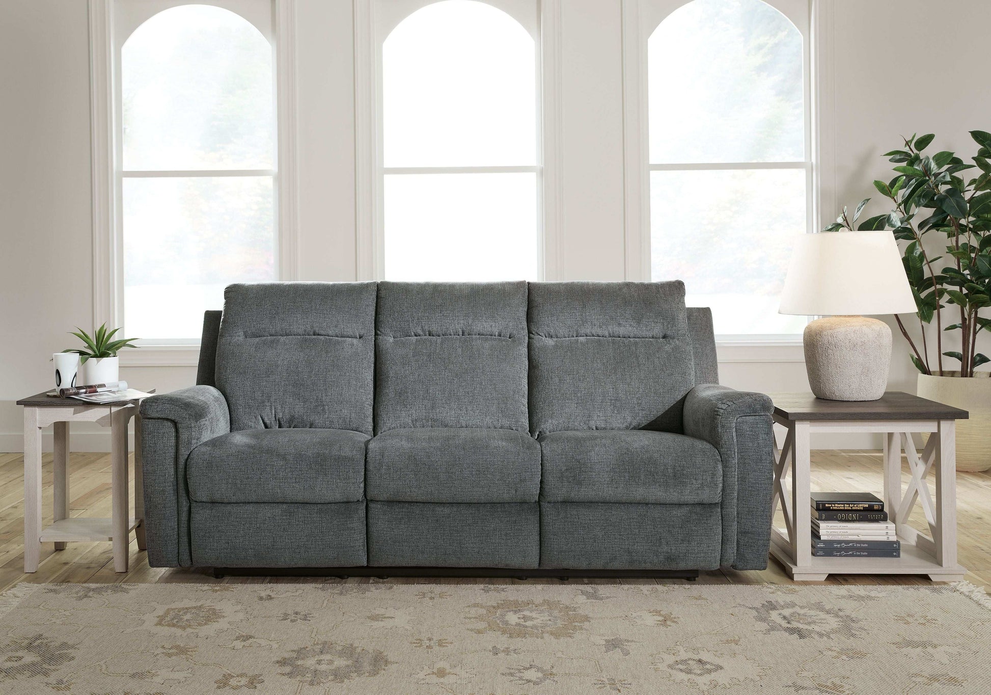 Barnsana - Power Reclining Sofa - Best Buy Furniture