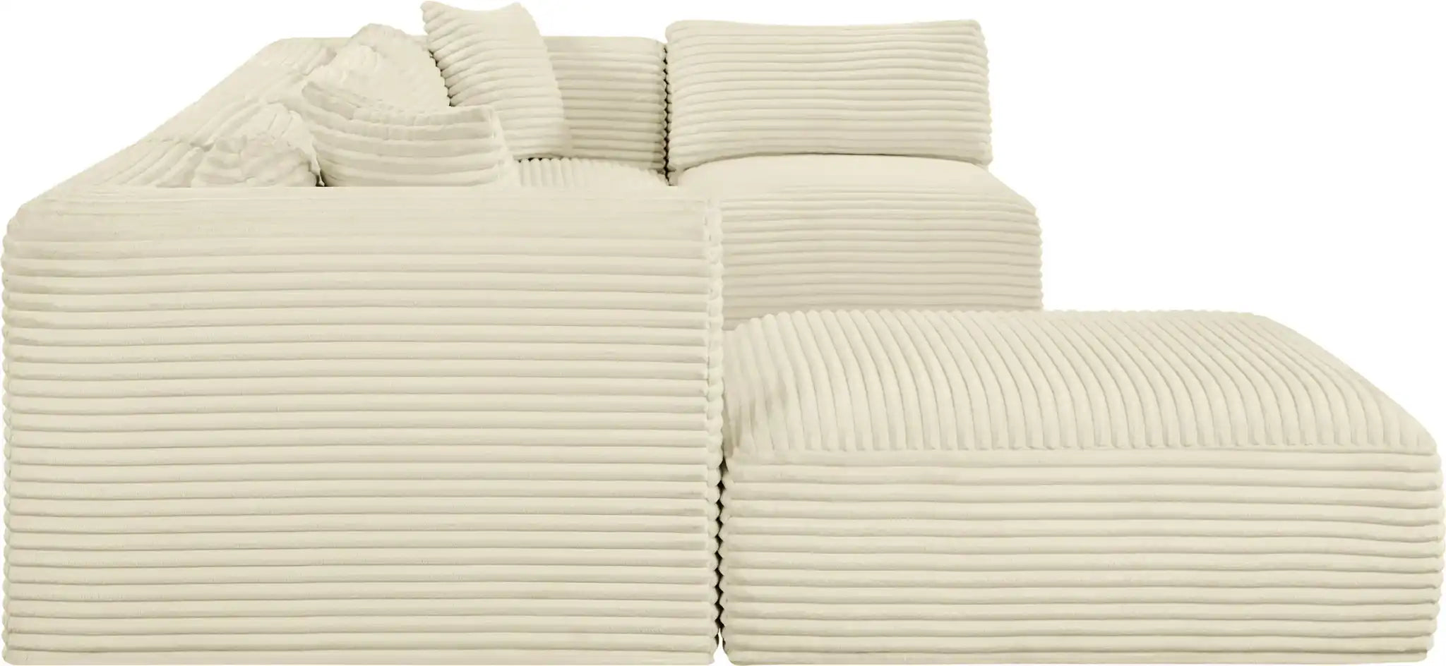 Shaggy - 6 Piece Modular U-Shaped Sectional