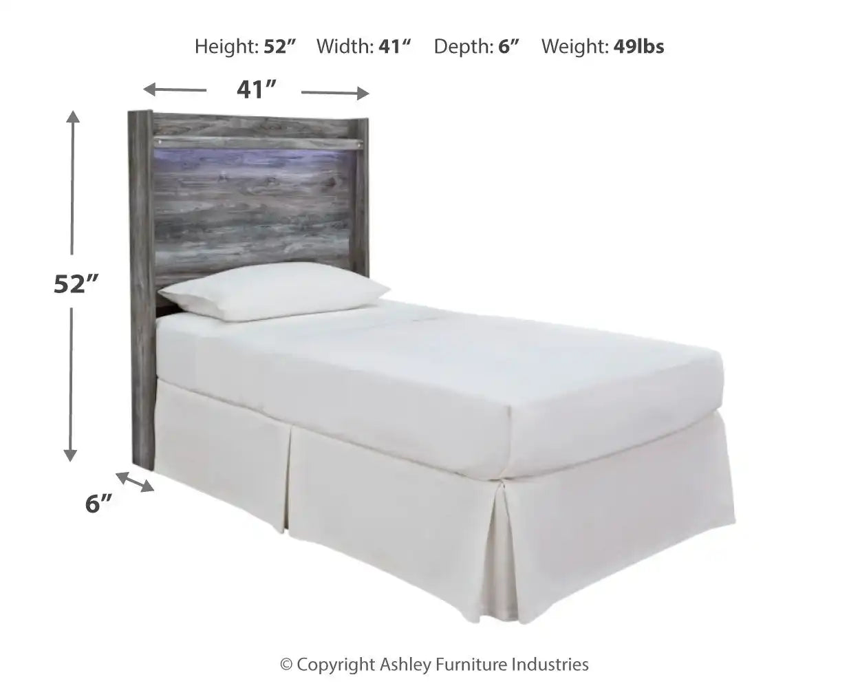 Baystorm - Panel Headboard - Best Buy Furniture