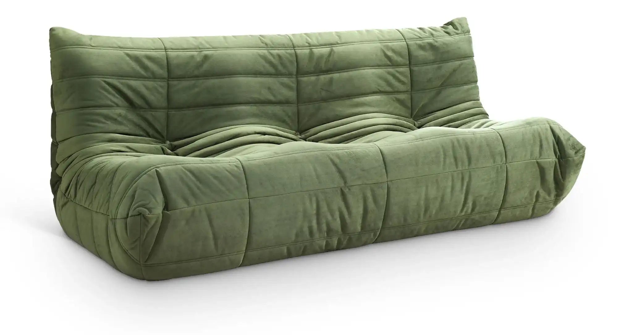 Relax - Velvet 77.75" Upholstered Sofa - Best Buy Furniture