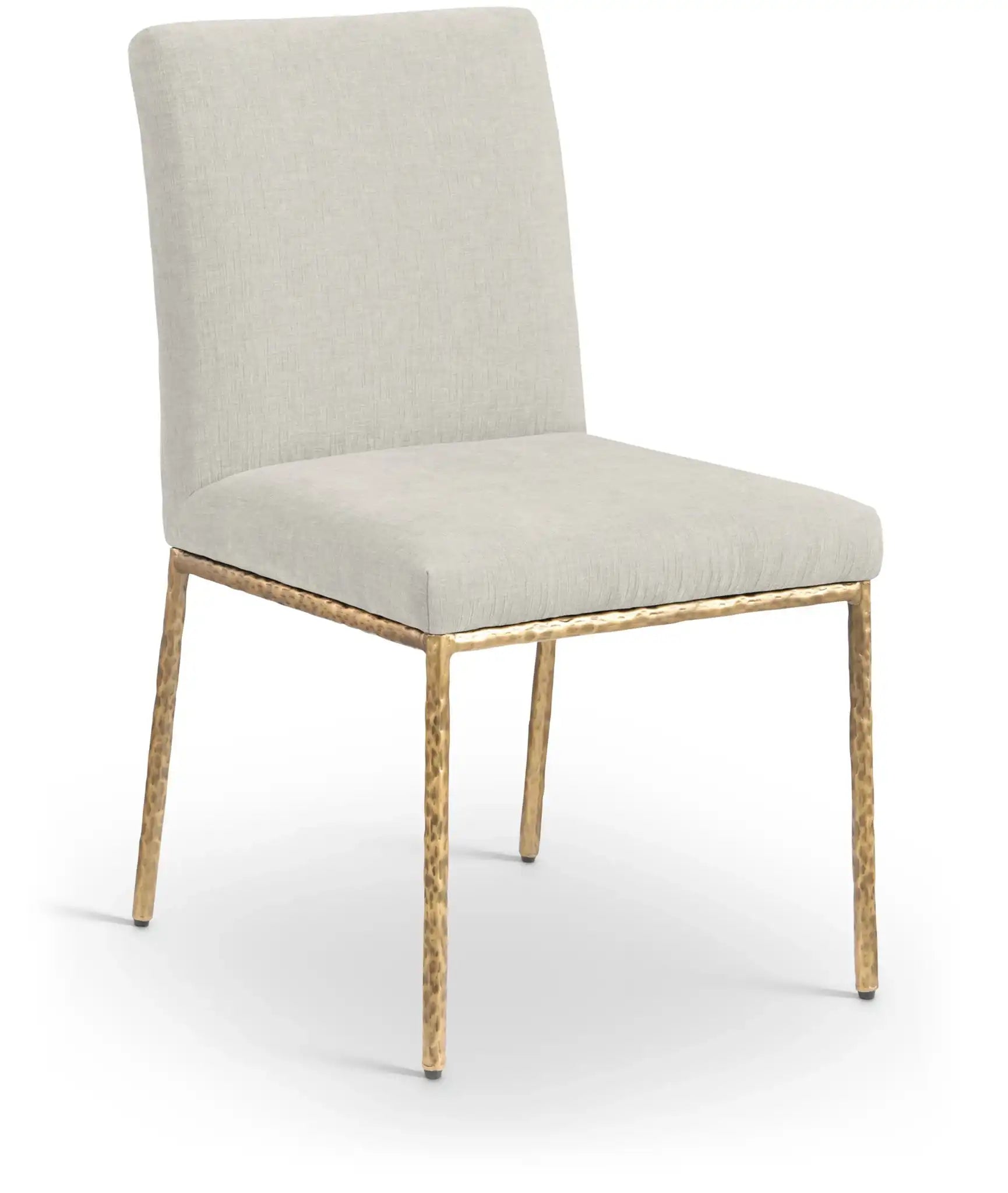 Reeves - Dining Side Chair (Set of 2) - Gold Base - Best Buy Furniture