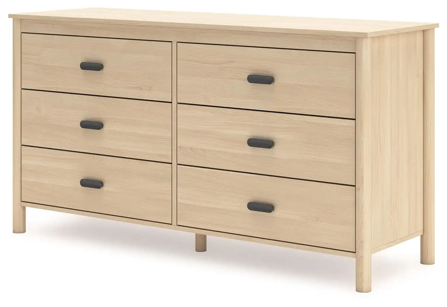 Cabinella - Six Drawer Dresser - Tan - Best Buy Furniture