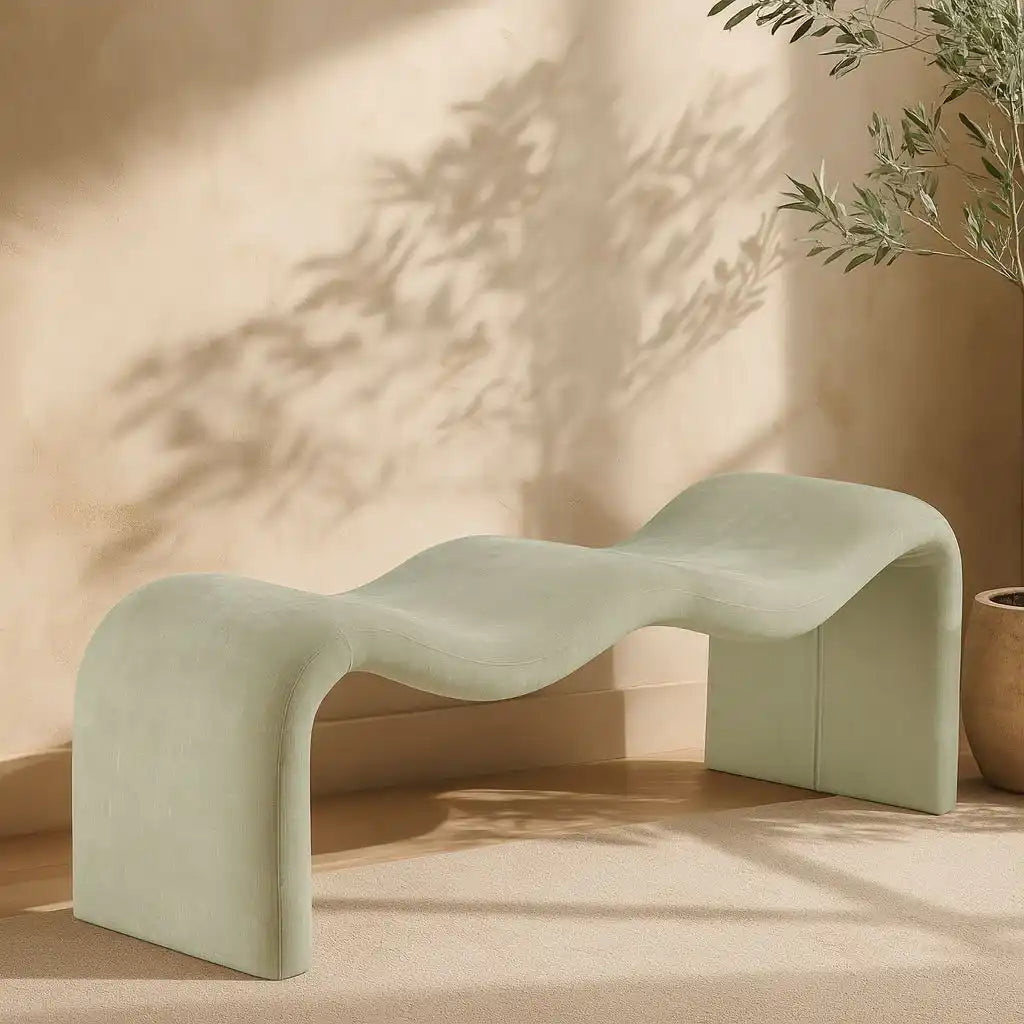 Willow - Chenille Bench