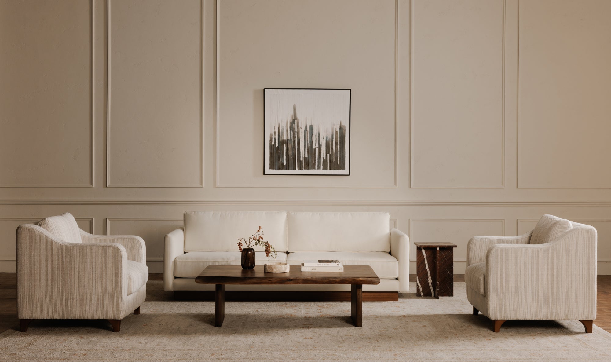 Vernon Sofa White - Moes Home
