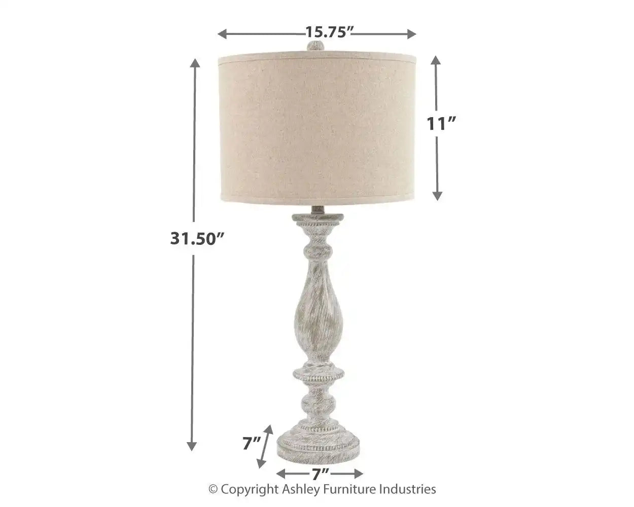 Bernadate - Table Lamp (Set of 2) - Best Buy Furniture