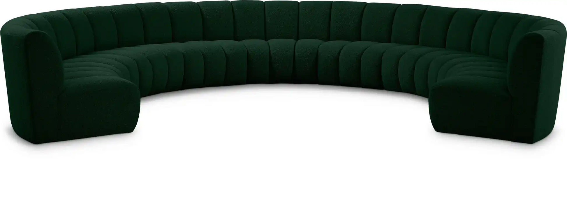 Infinity - 9 Piece Boucle Modular Sectional - Best Buy Furniture