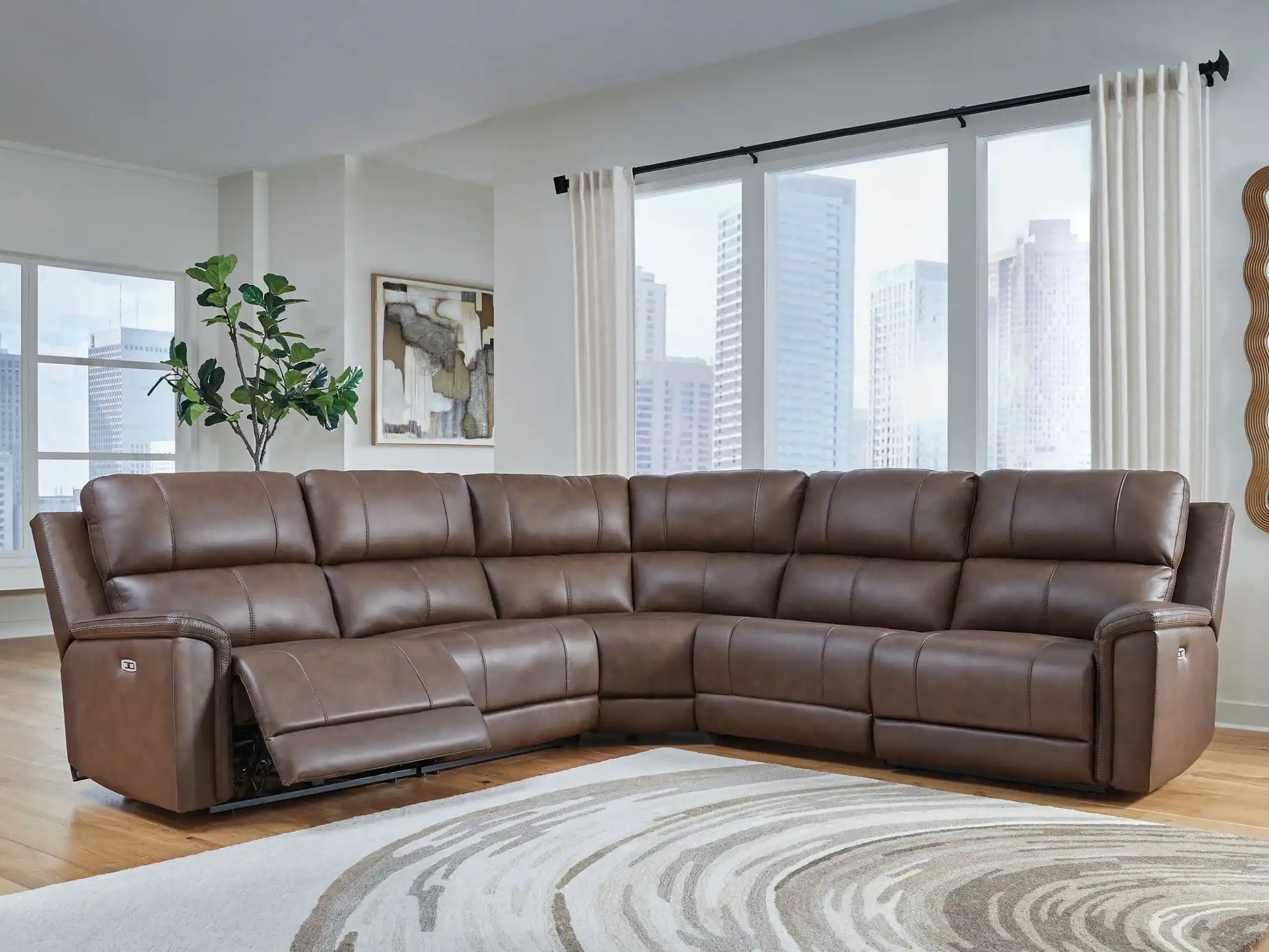 Bleckley - Reclining Sectional - Best Buy Furniture