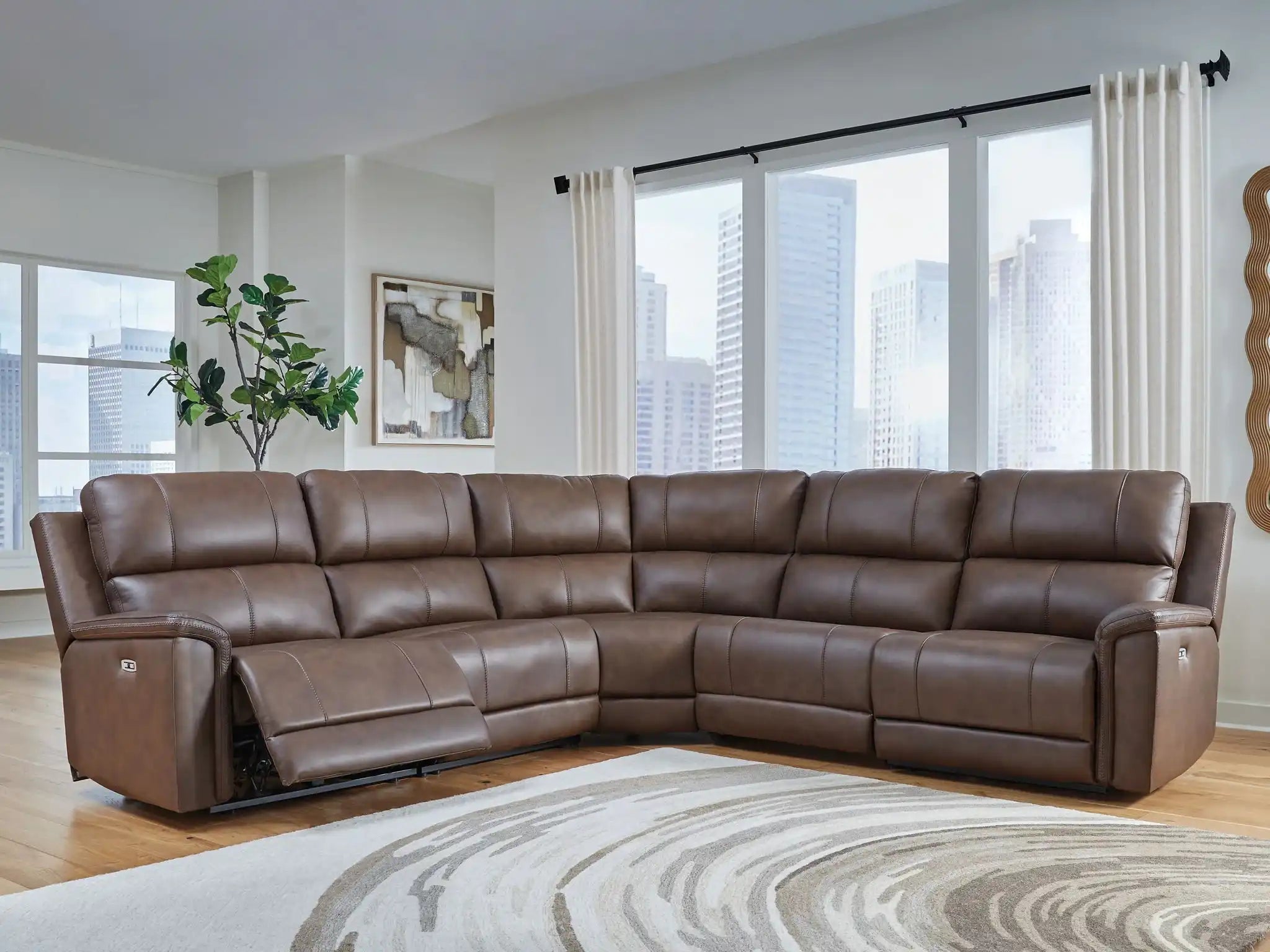 Bleckley - Reclining Sectional - Best Buy Furniture