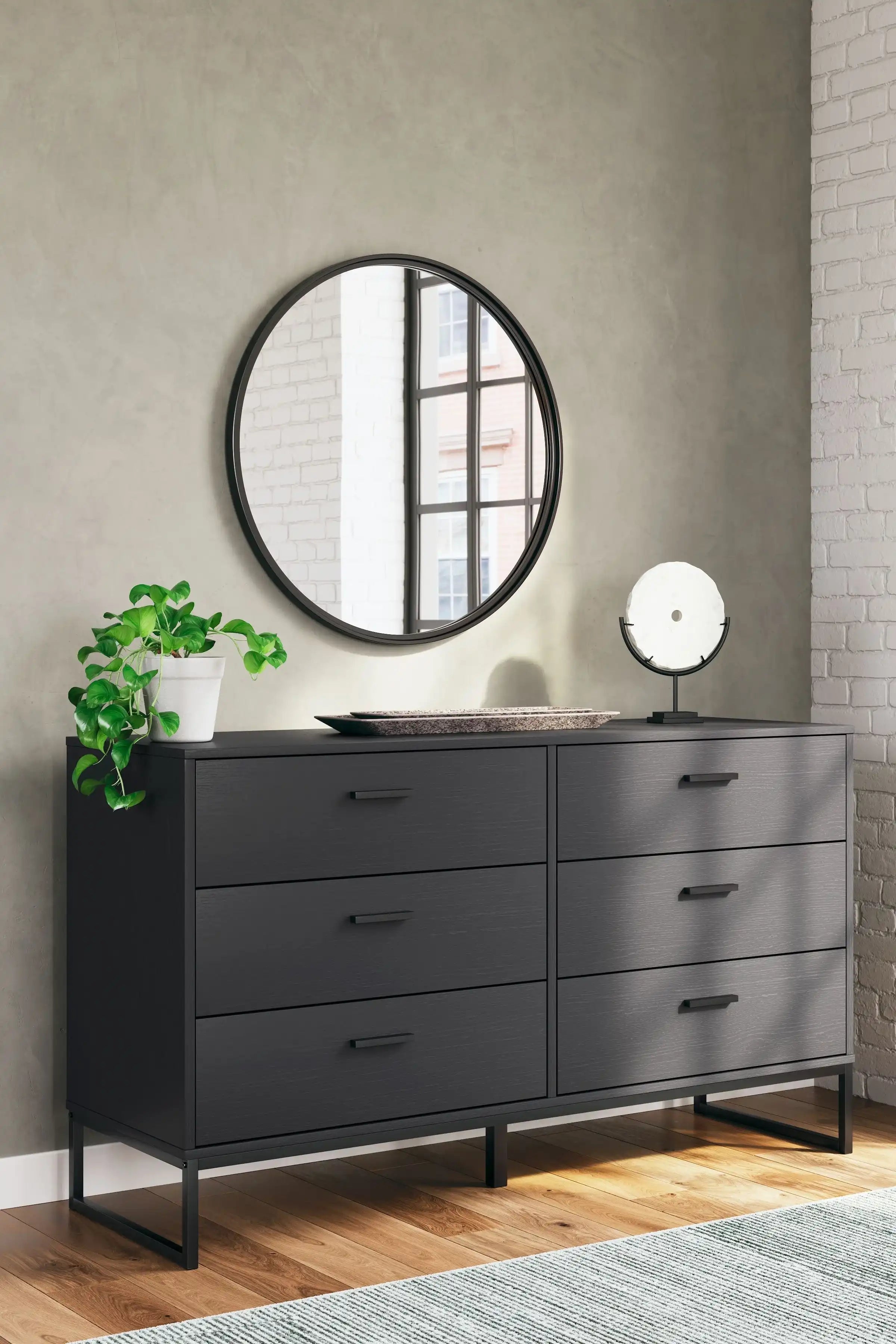 Socalle - Six Drawer Dresser - Best Buy Furniture