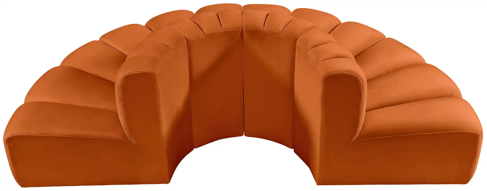 Arc - Velvet 4 Piece Modular Sofa