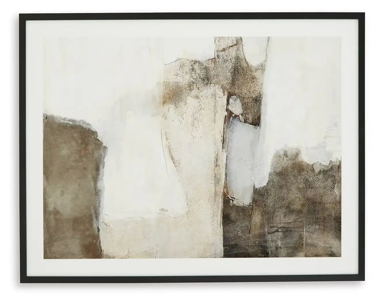 Aldricton - Wall Art - Brown / White - Best Buy Furniture