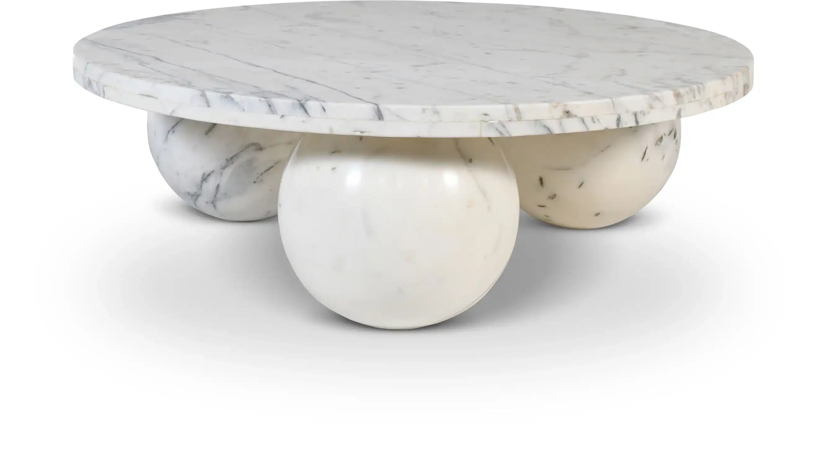 Spherical - Marble/Stone Coffee Table - Best Buy Furniture
