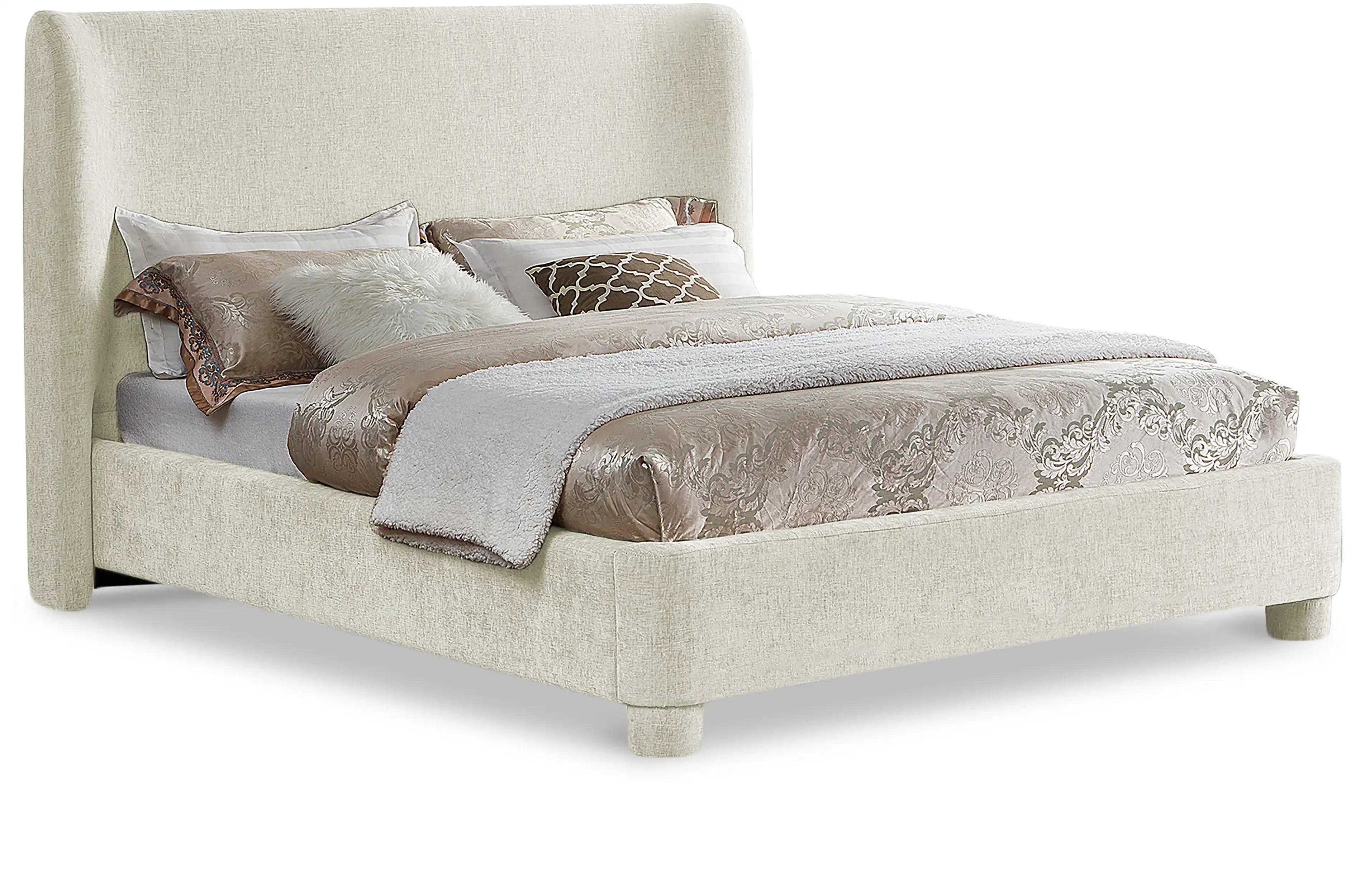 Penny - Chenille Fabric Bed - Best Buy Furniture