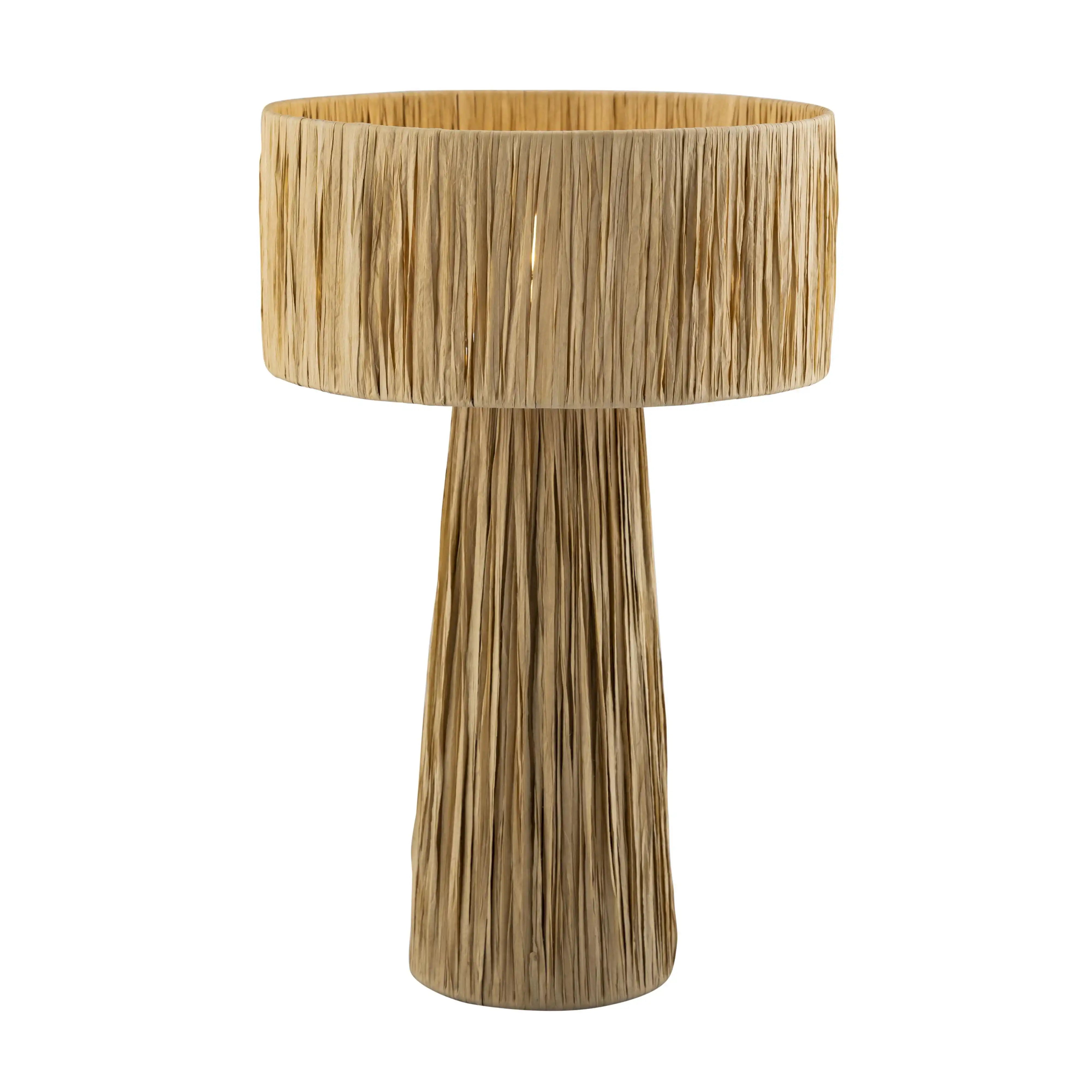 Shelby - Rafia Table Lamp - Best Buy Furniture