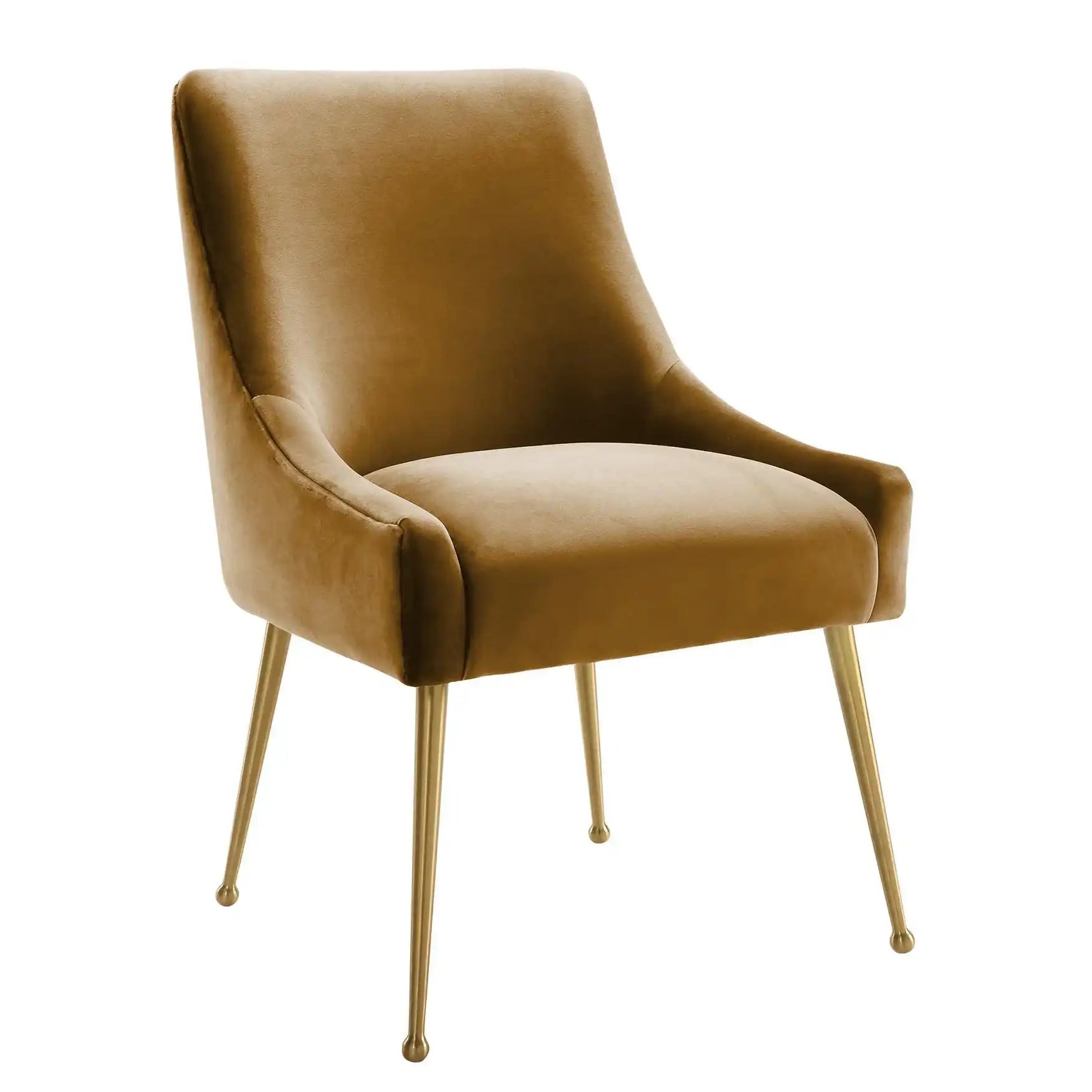 Beatrix - Velvet Side Chair - Best Buy Furniture