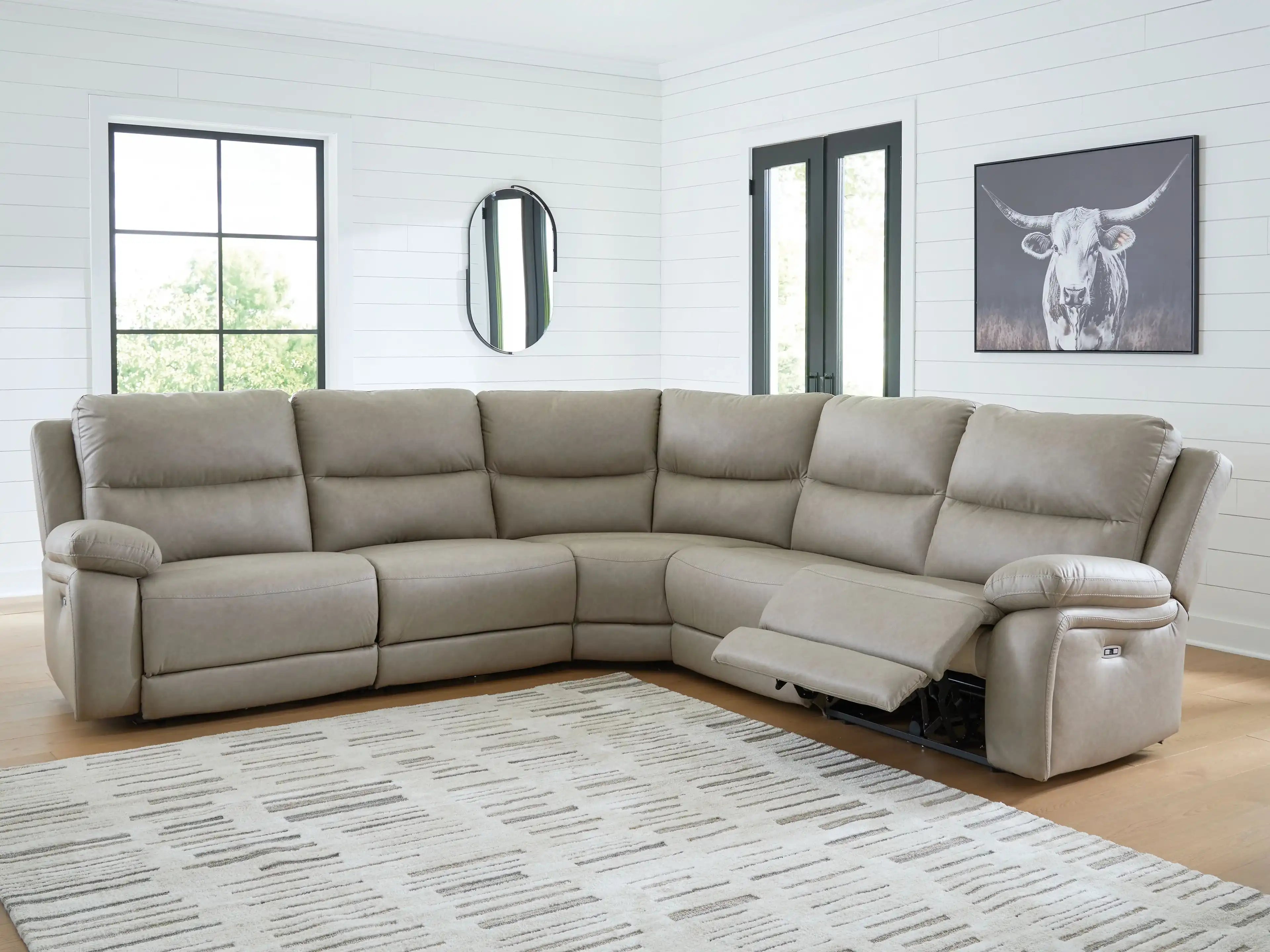 Narwhal Place - Reclining Sectional - Best Buy Furniture