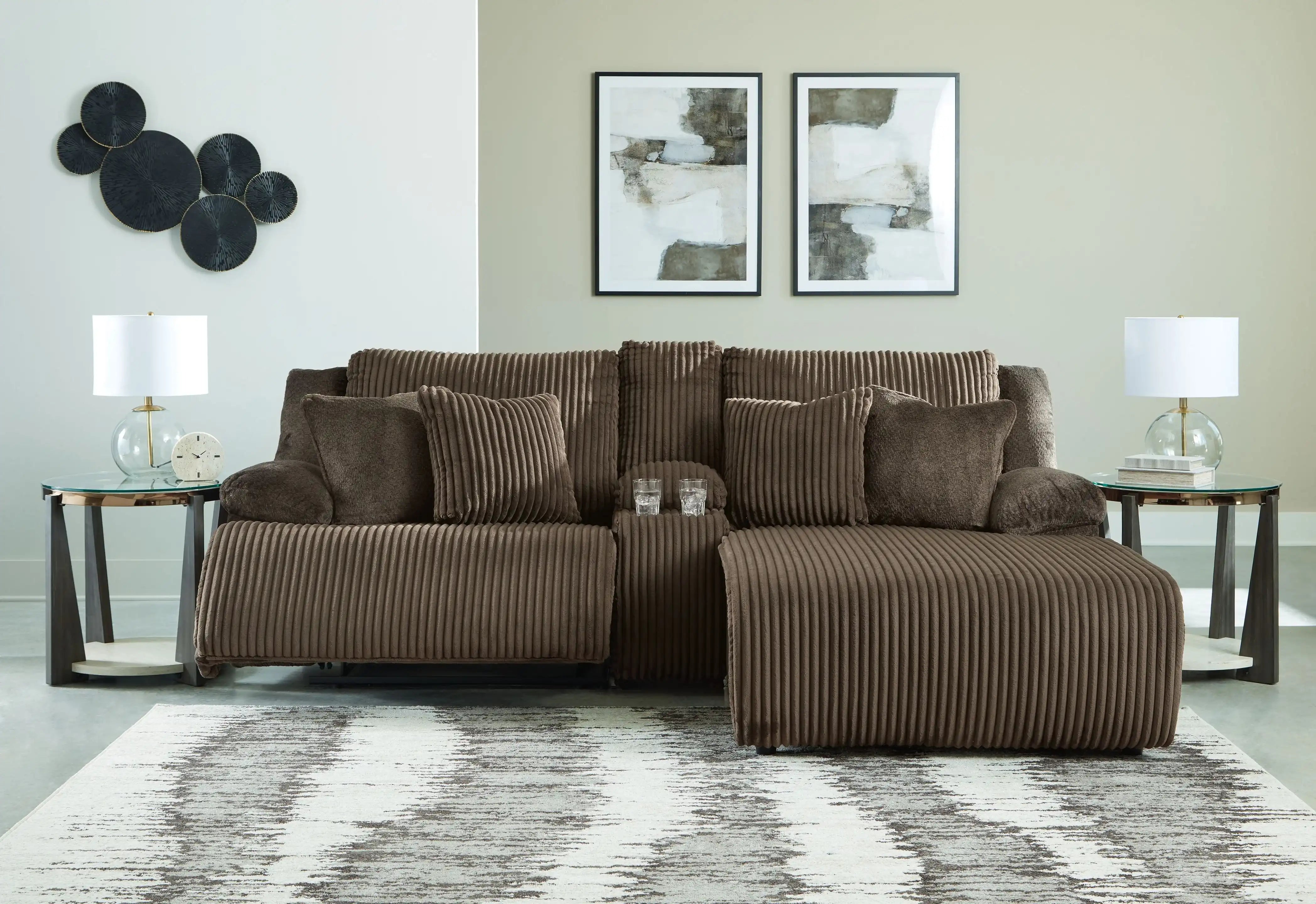 Top Tier - Reclining Sectional - Best Buy Furniture
