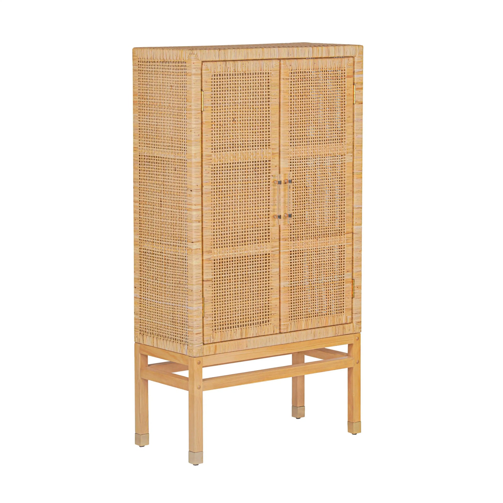 Amara - Woven Rattan Cabinet - Best Buy Furniture