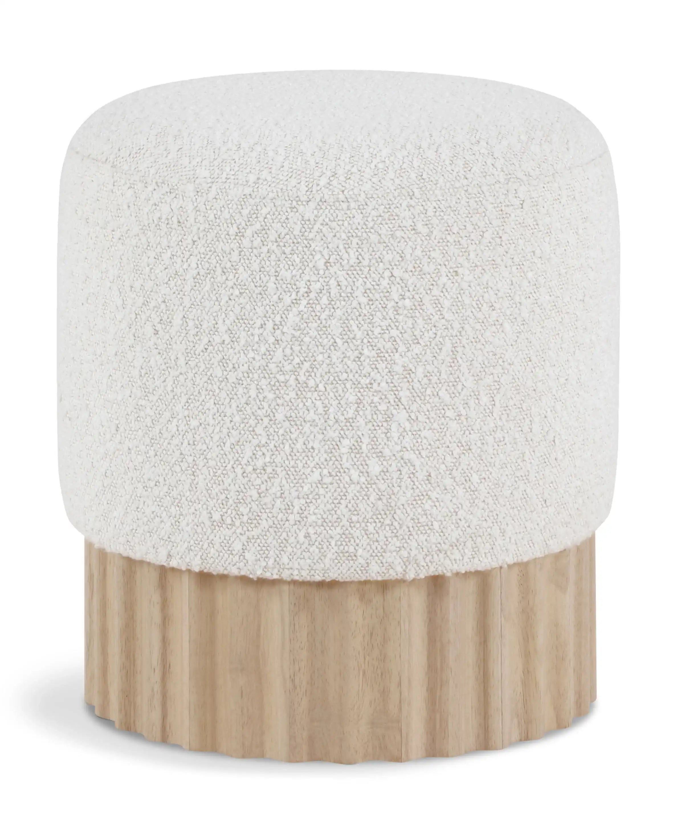 Veranda - Ottoman / Stool With Natural Base - Best Buy Furniture