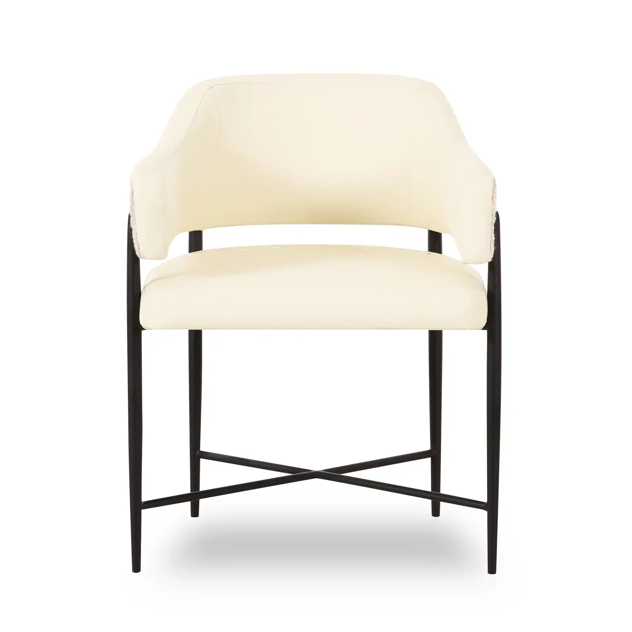 Sezanne - Vegan Leather 2-Tone Dining Chair