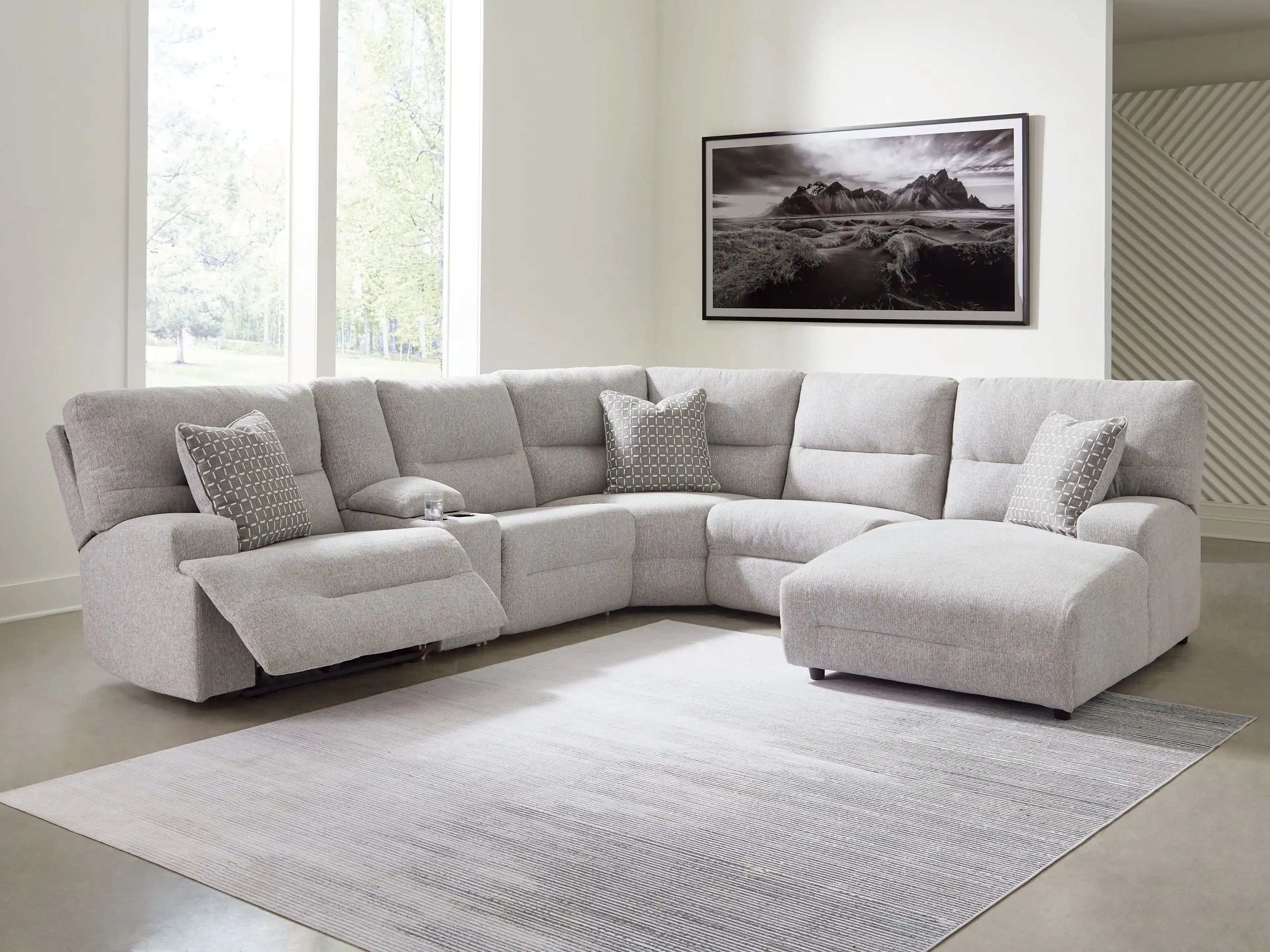 Acklen Place - Reclining Sectional - Best Buy Furniture