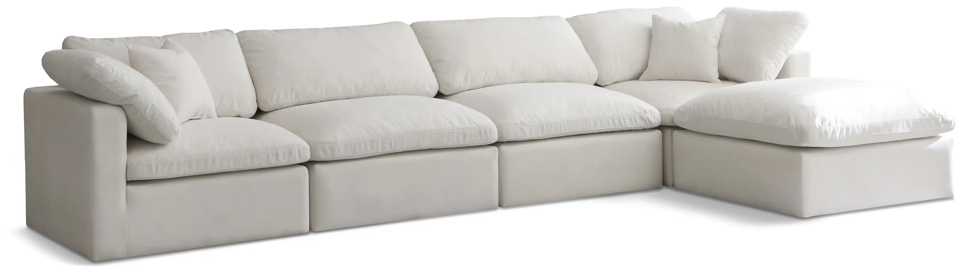 Plush - 5 Piece Modular Sectional - Best Buy Furniture