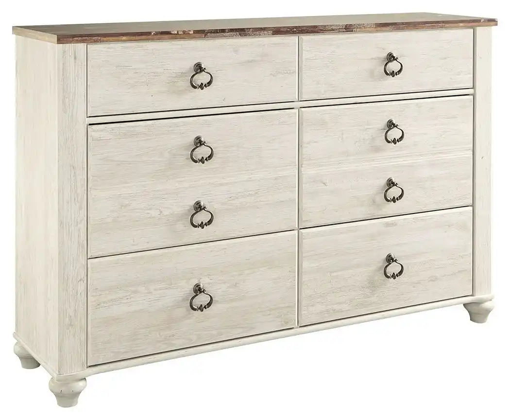 Willowton - Dresser, Mirror - Best Buy Furniture