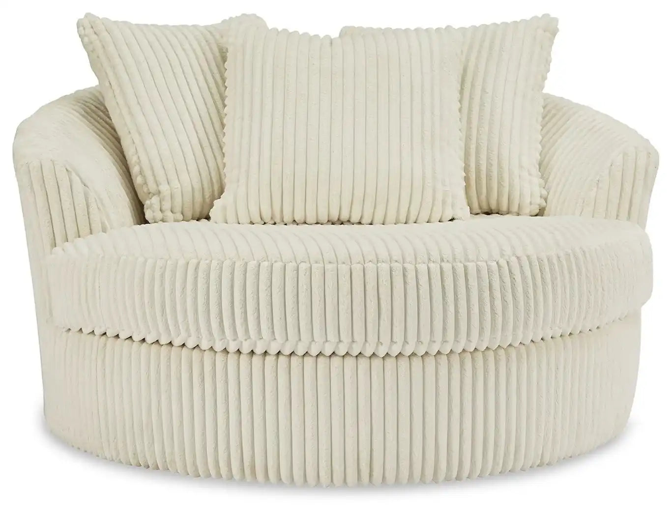 Lindyn - Oversized Swivel Accent Chair - Best Buy Furniture