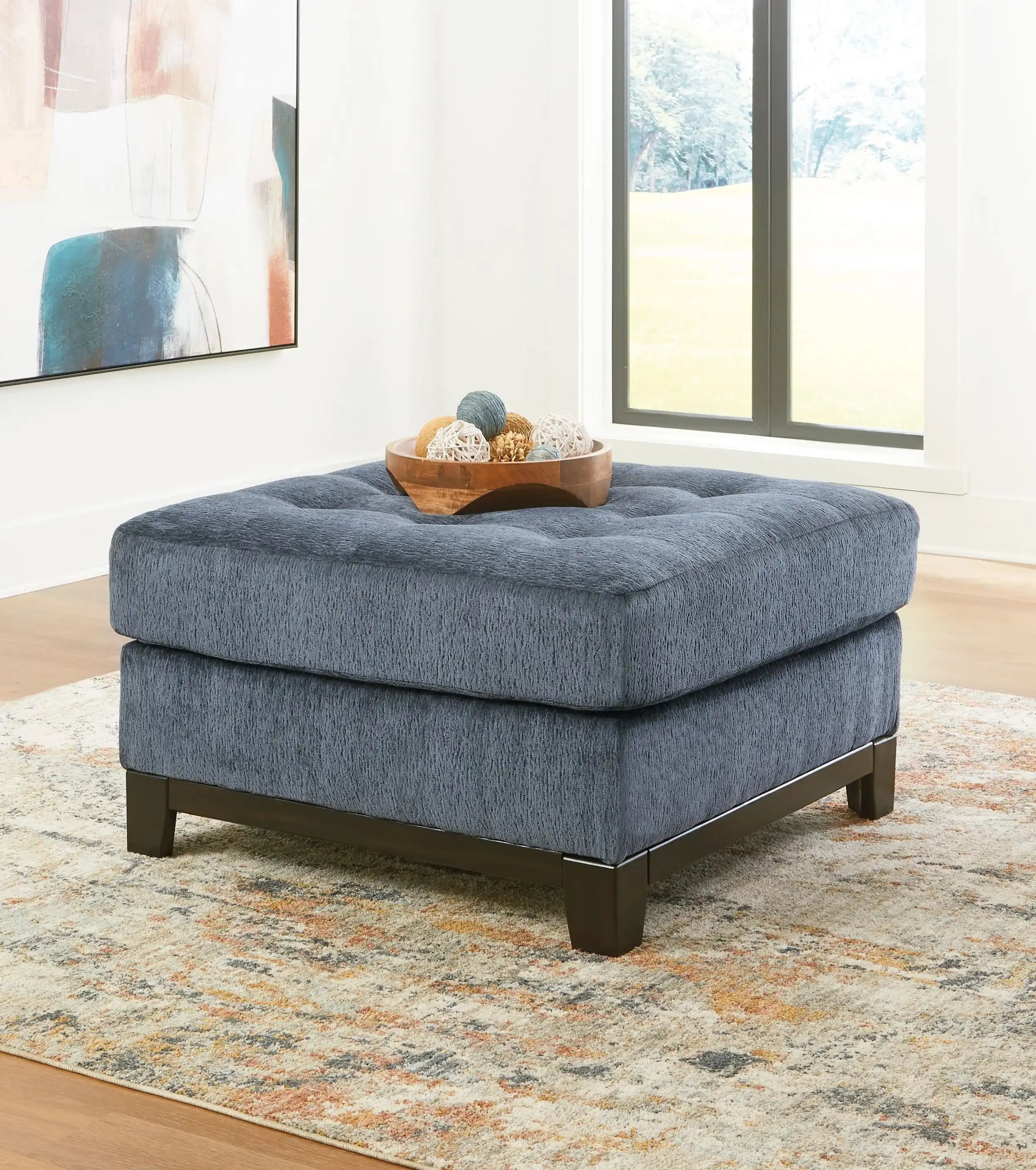 Maxon Place - Oversized Accent Ottoman - Best Buy Furniture