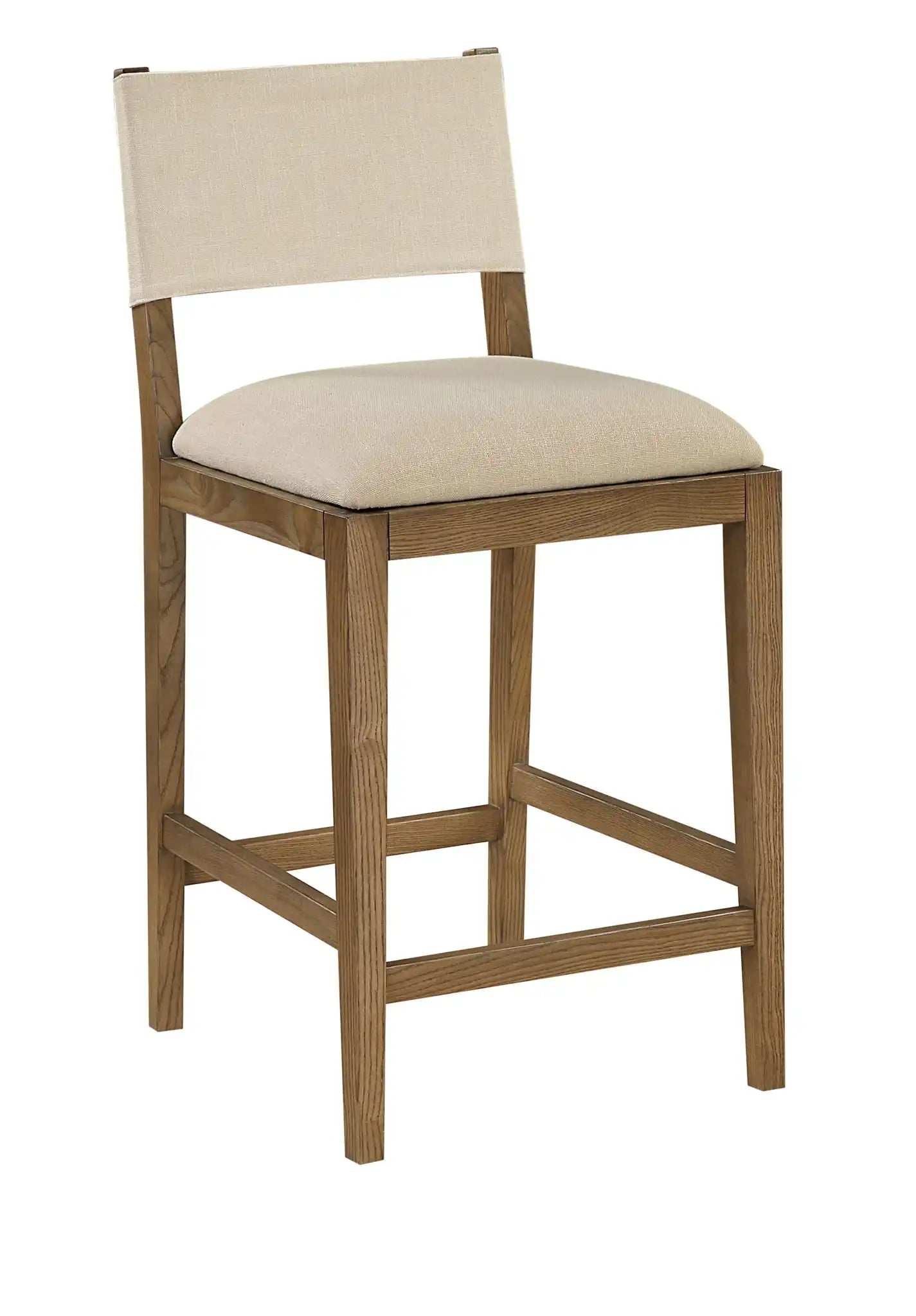 Avon - Linen Textured Performance Fabric Counter Stool - Best Buy Furniture