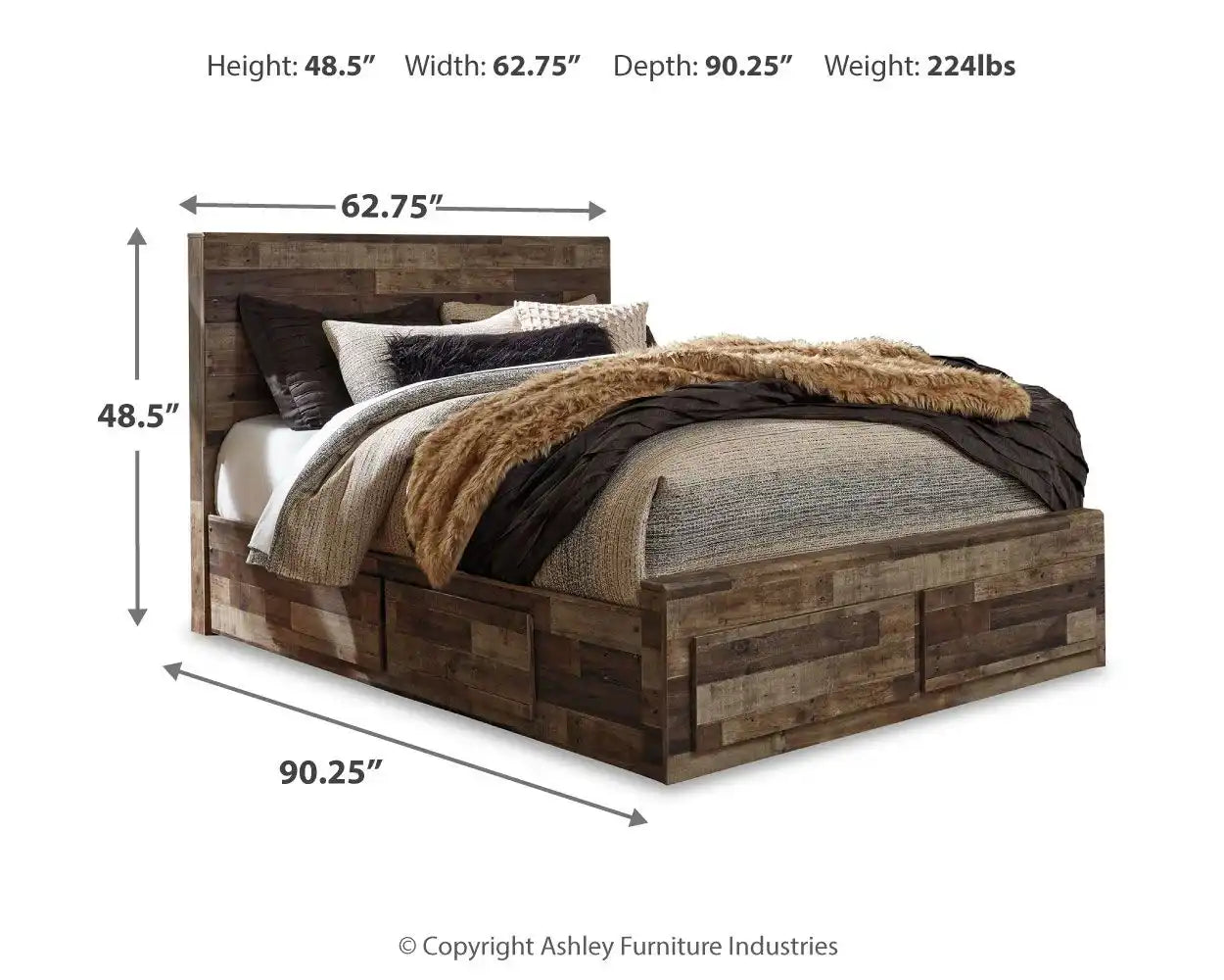 Derekson - Panel Bed - Best Buy Furniture
