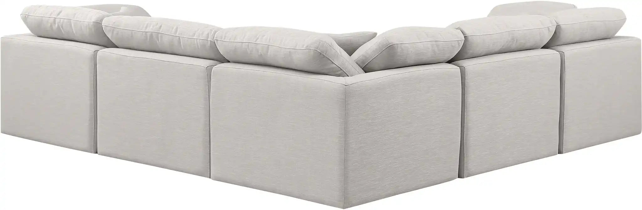 Indulge - Linen 5 Piece Modular Corner Sectional